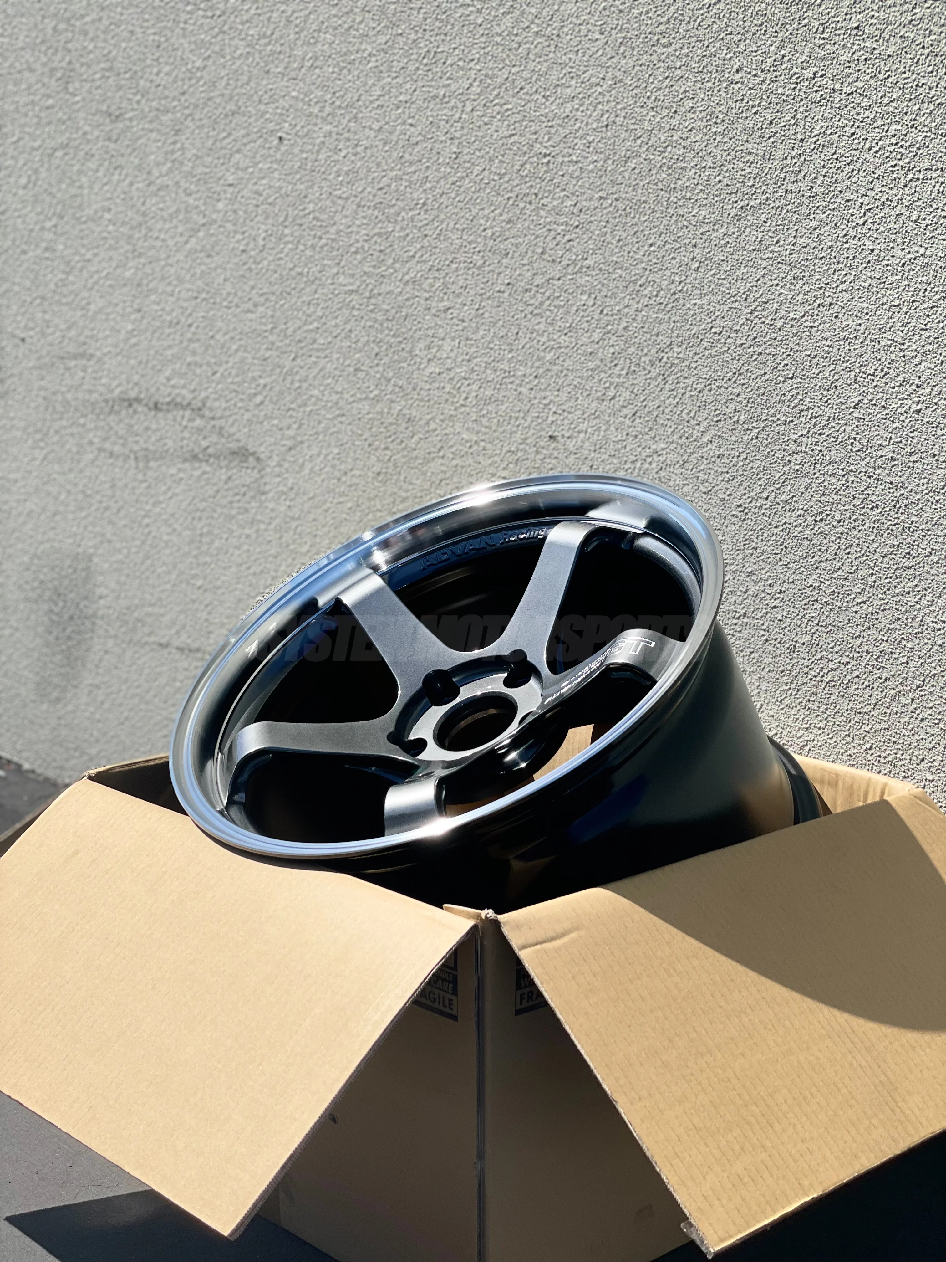 Advan Racing GT Beyond - 18x9.5 +22 / 18x10.5 +34 / 5x120 - Machining & Hyper Platinum Black *Set of 4* - Image 2