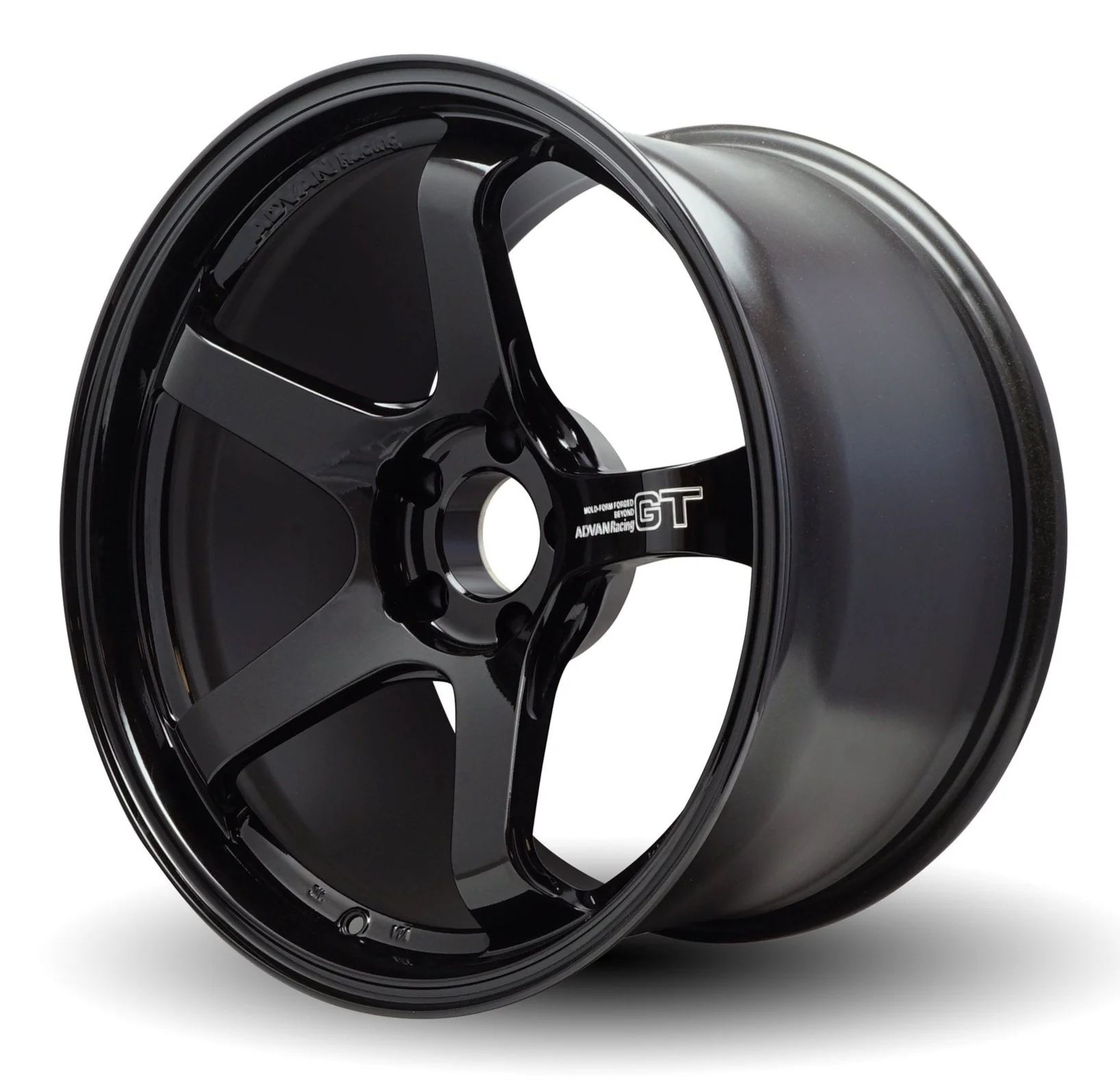 Advan Racing GT Beyond - 18x9.5 +22 / 18x10.5 +34 / 5x120 - Racing Titanium Black *Set of 4*