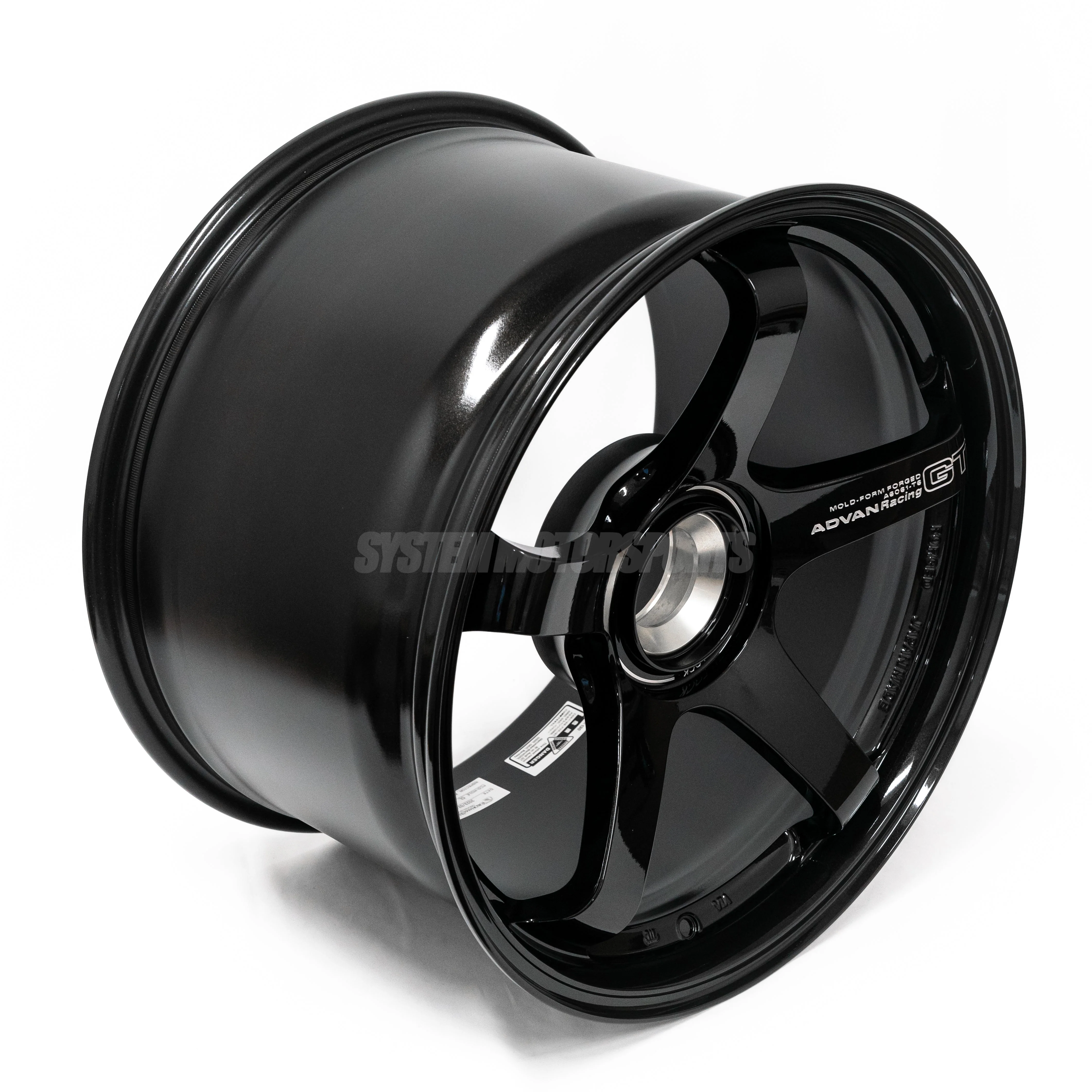 Advan Racing GT for Porsche - 19x9 / 19x12 / Centerlock - Racing Titanium Black (991.1 / 991.2 GT3 Fitment) *Set of 4* - Image 4