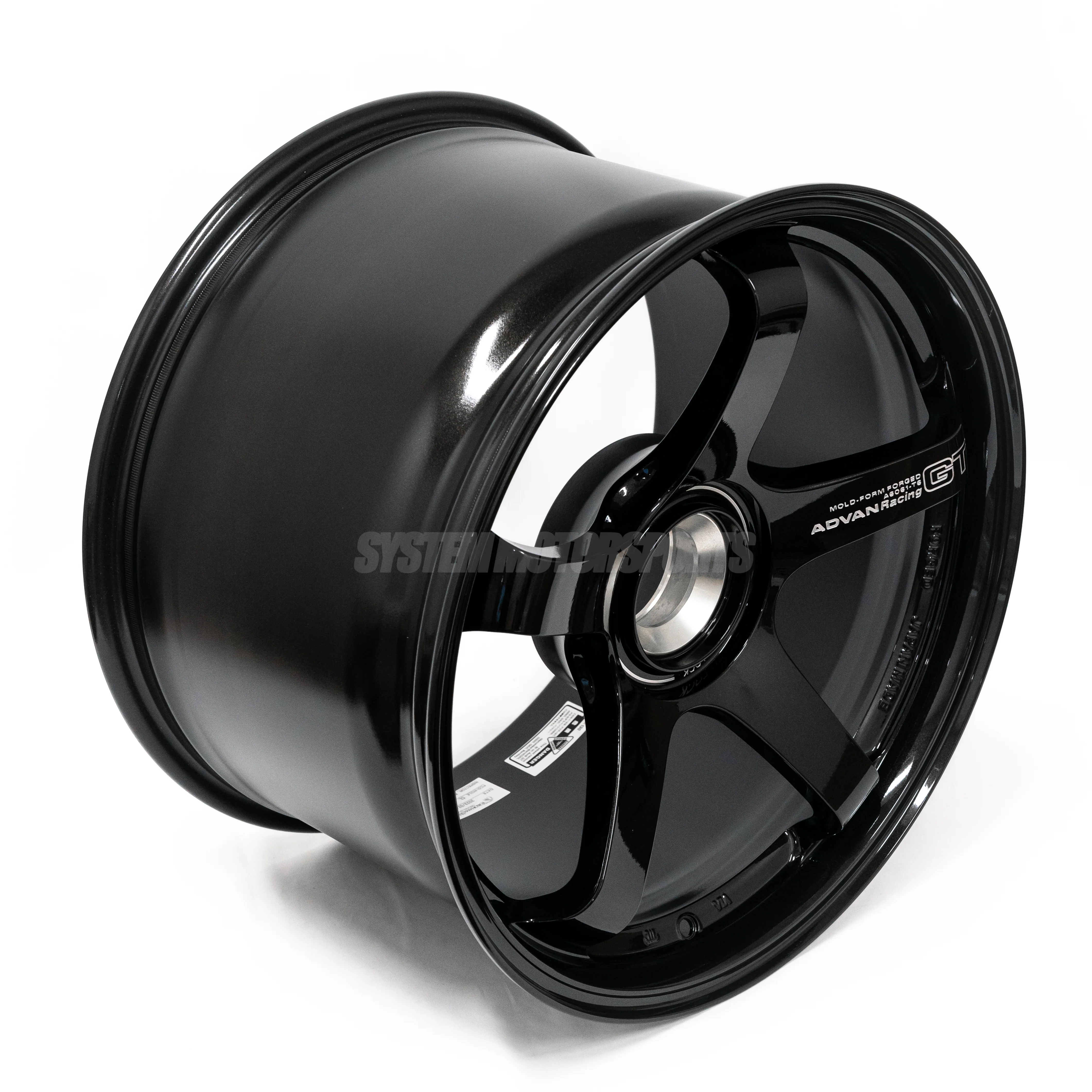 Advan Racing GT for Porsche - 19x9 / 19x12 / Centerlock - Racing Titanium Black (997.2 GT3RS Fitment) *Set of 4* - Image 4