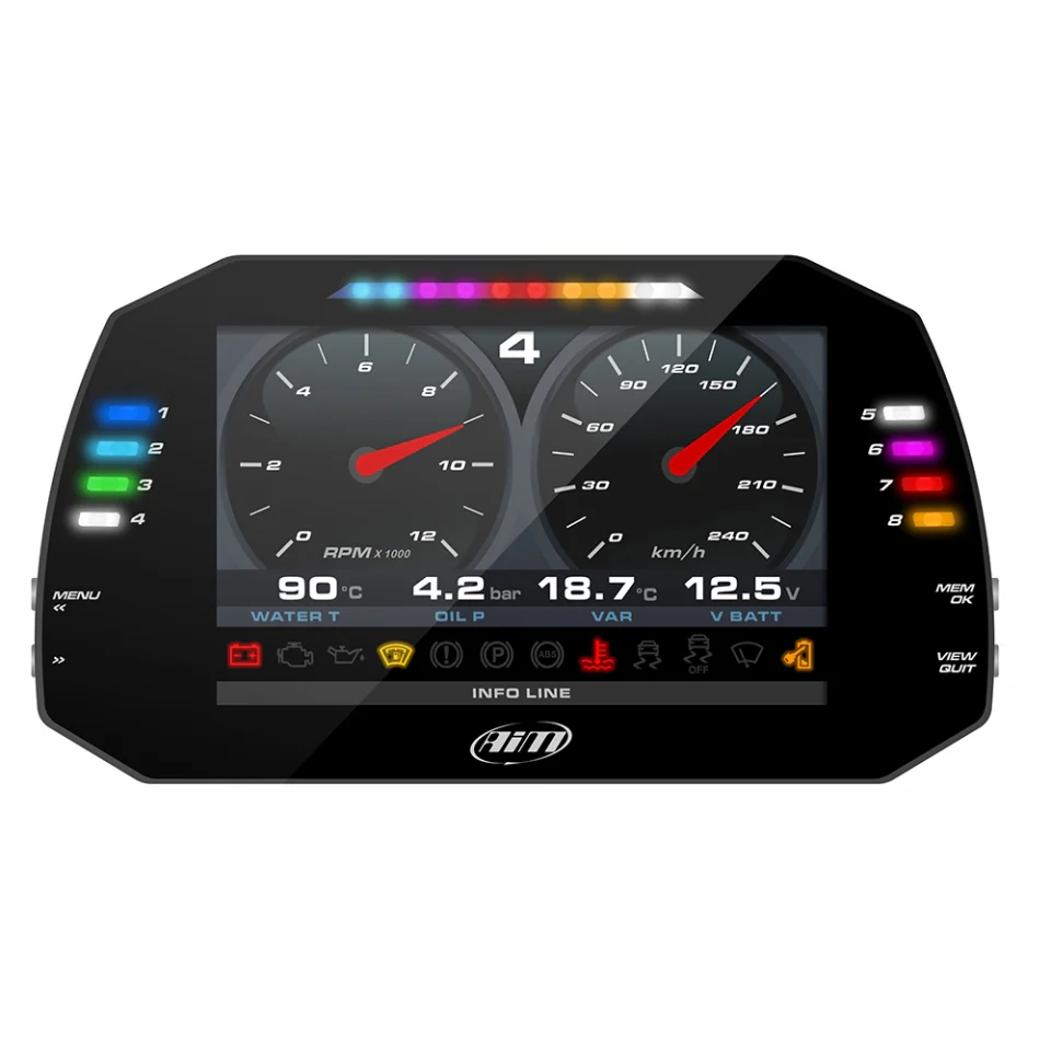 AiM Sports - MXG 1.3 Strada Dash Display - Image 3