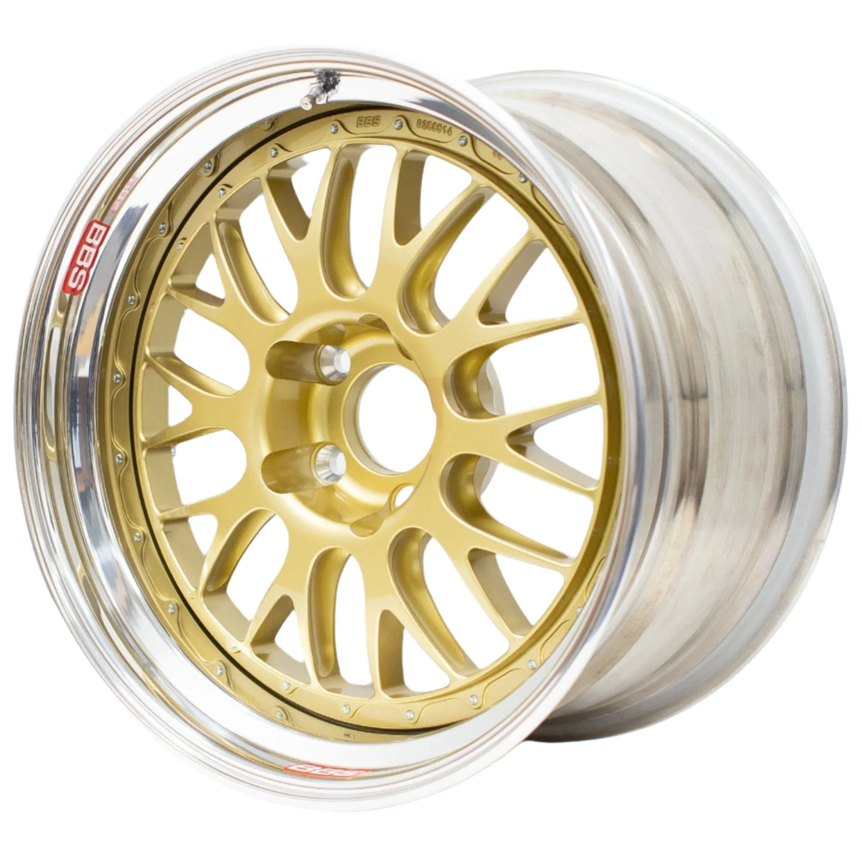 BBS E88 - 19x10 +21 / 19x11 +34 / 5x120 (Race Pocket Center) - Gold (F80 M3 / F82 M4 / F87 M2 Fitment) *Set of 4*