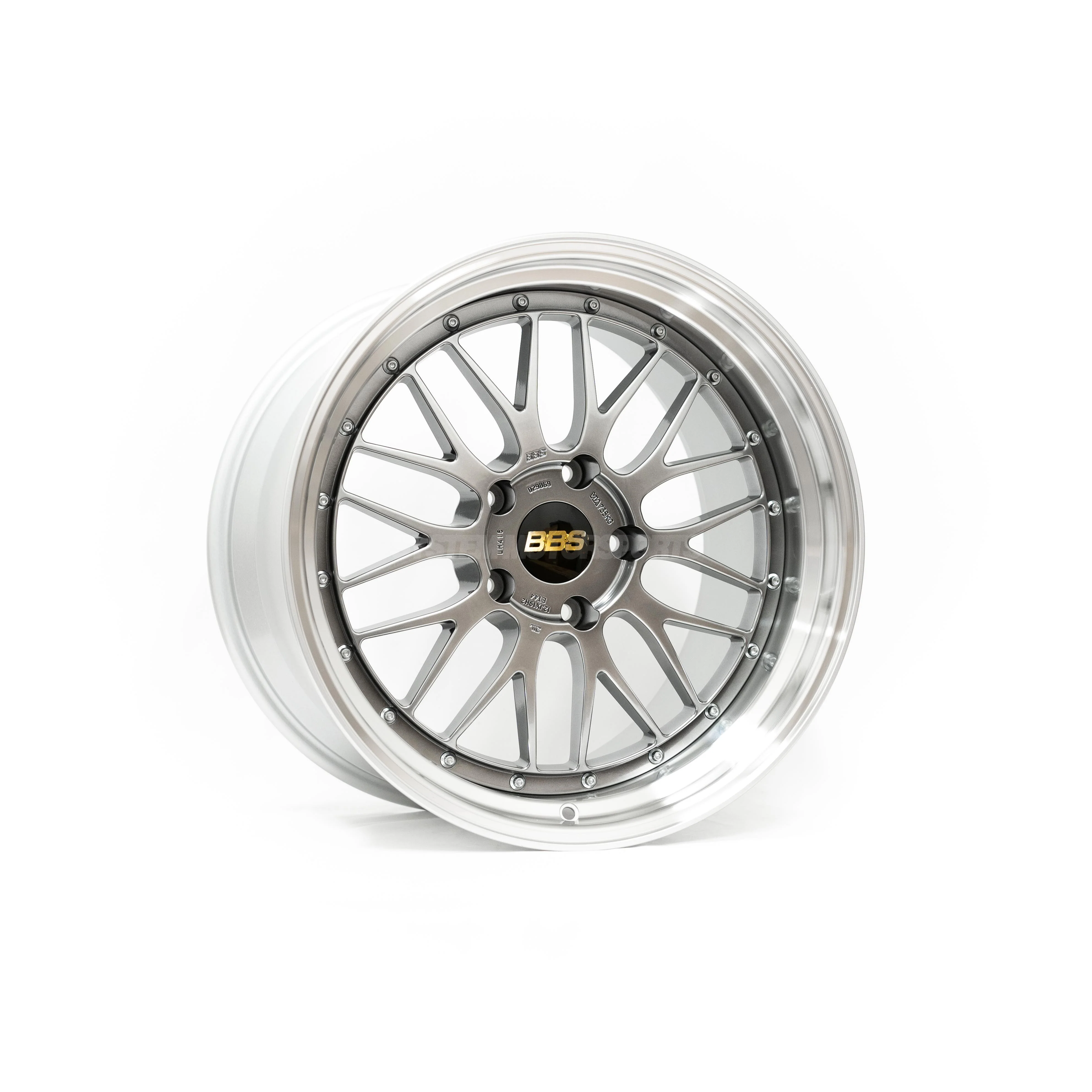 BBS LM - 18x10 / +20 / 5x114.3 - Diamond Black w/ Diamond Cut Rim *Set of 4* - Image 4
