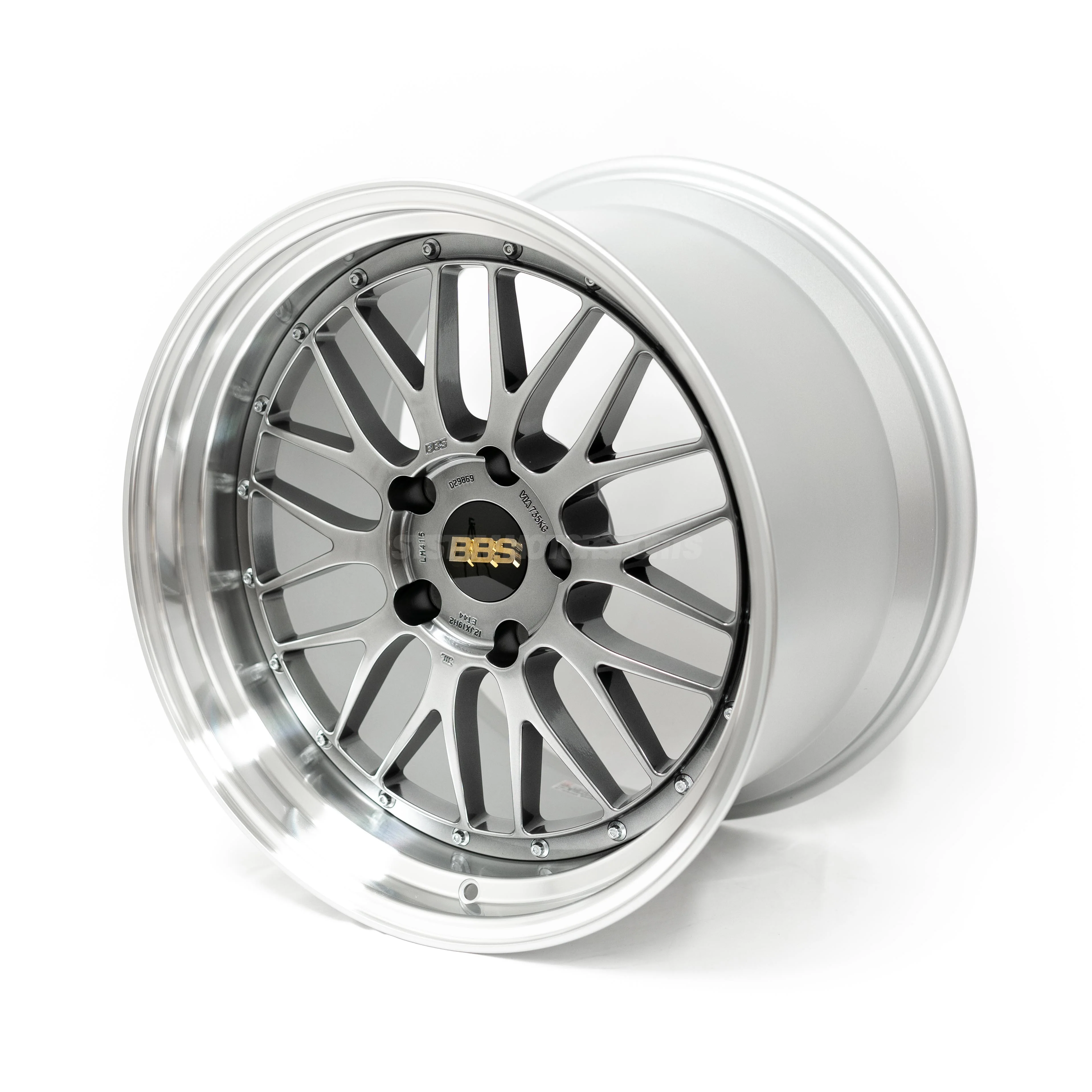 BBS LM - 18x10 / +20 / 5x114.3 - Diamond Black w/ Diamond Cut Rim *Set of 4* - Image 7