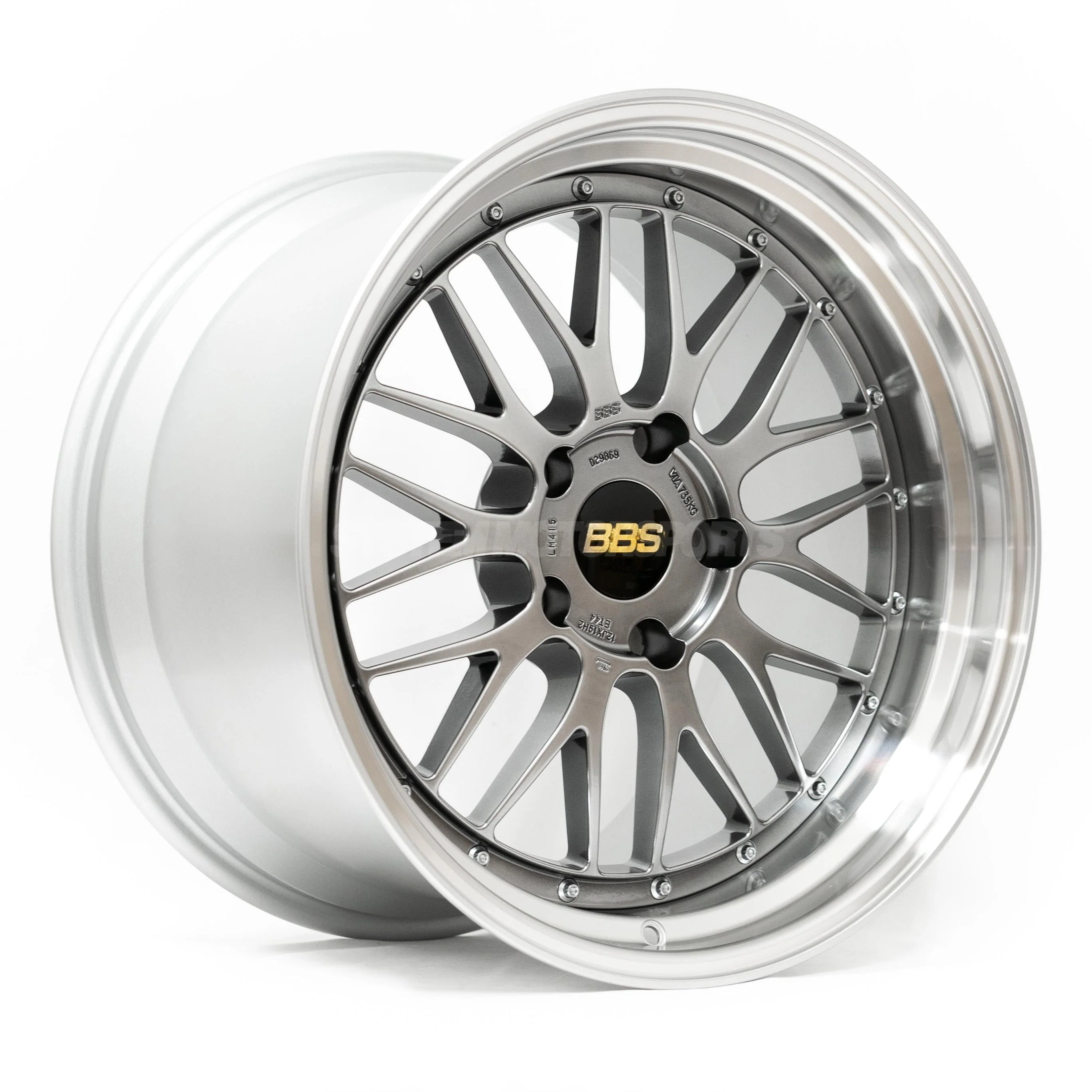 BBS LM - 19x8.5 +32 5x112, Diamond Black w/ Diamond Cut Rim (LM269DBPK)