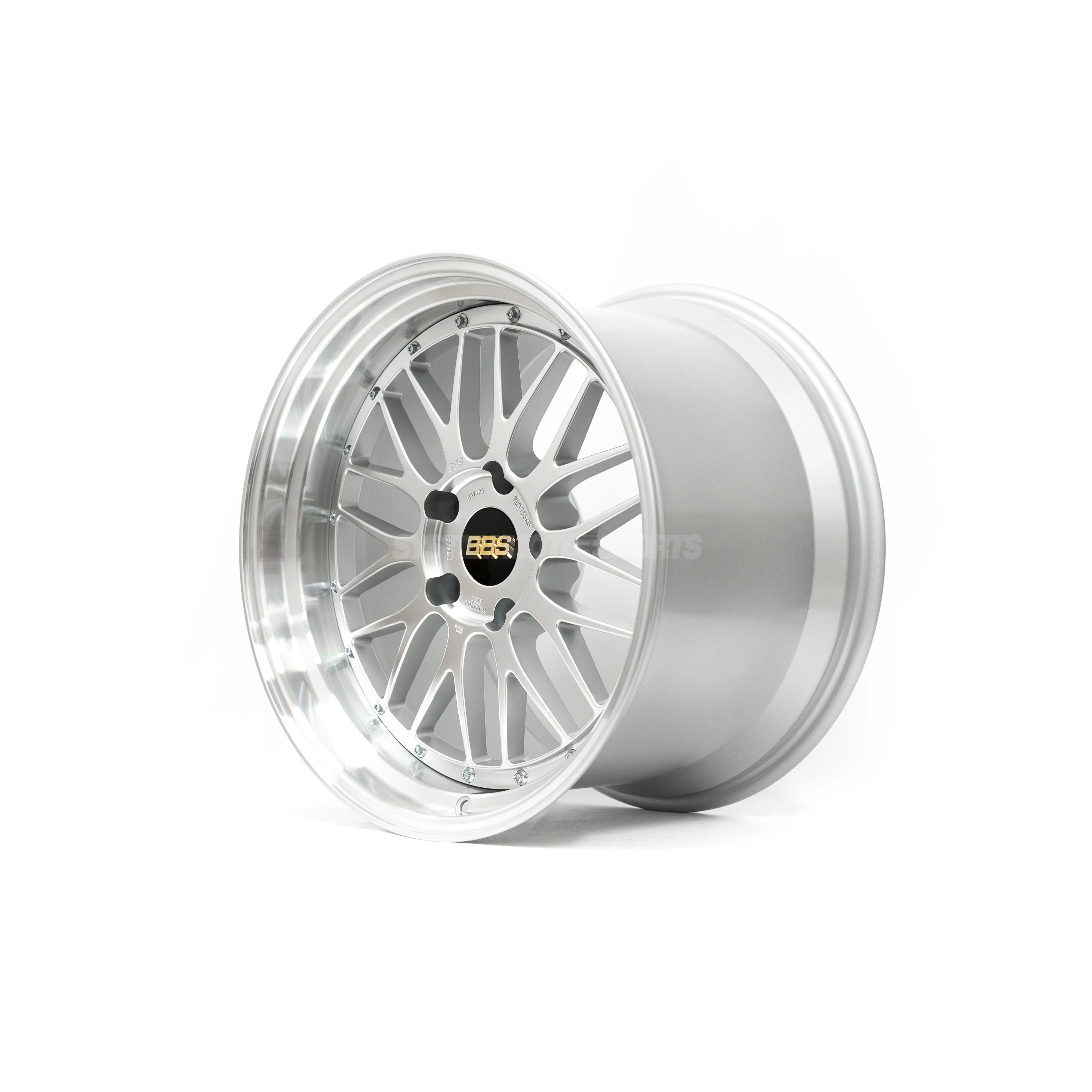 BBS LM - 19x8.5 +50 / 19x10 +45 / 5x130 - Diamond Silver w/ Diamond Cut Rim *Set of 4* - Image 6