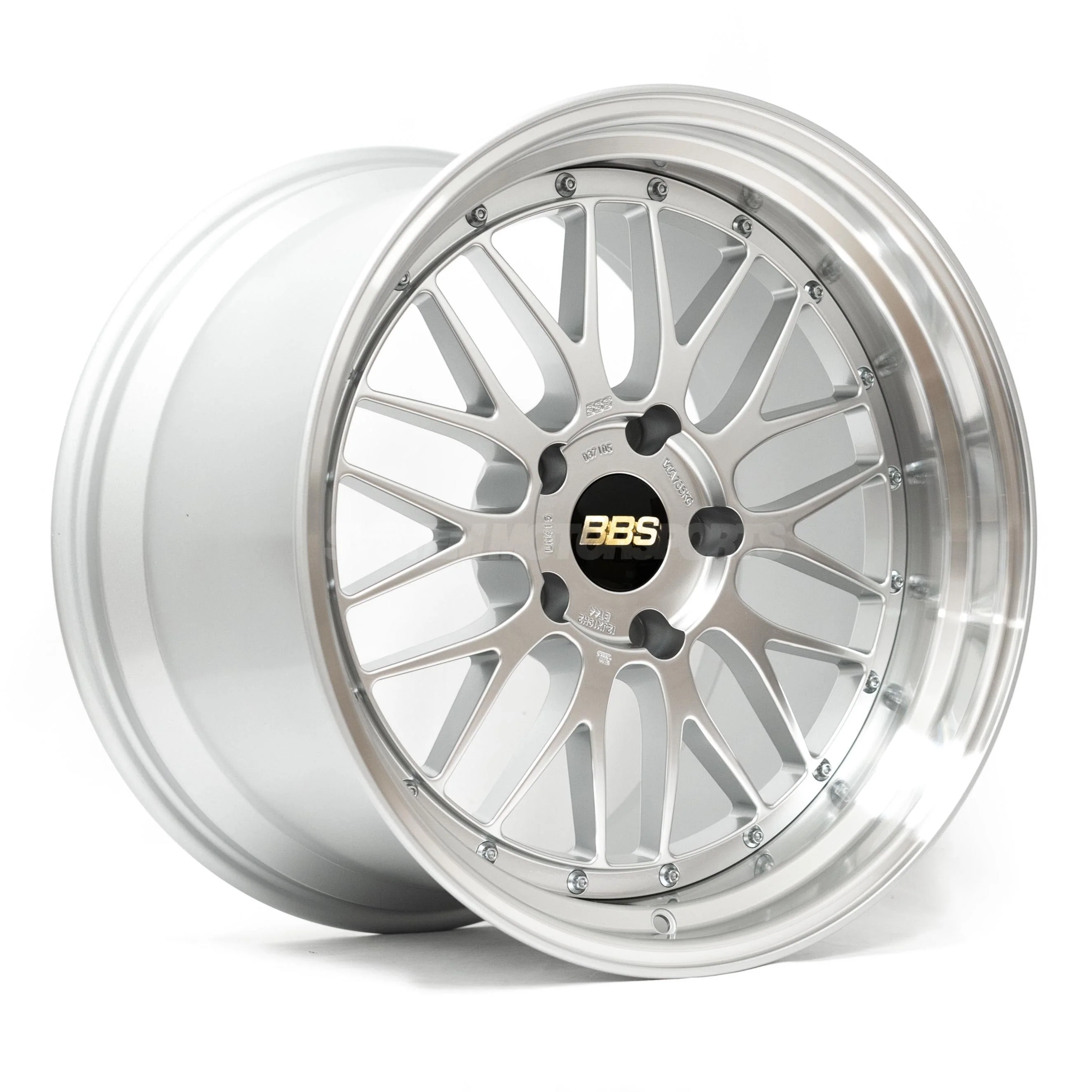 BBS LM - 19x9.5 +23 / 19x11 +35 / 5x112 - Diamond Silver w/ Diamond Cut Rim (A9x MKV Supra Fitment) *Set of 4*
