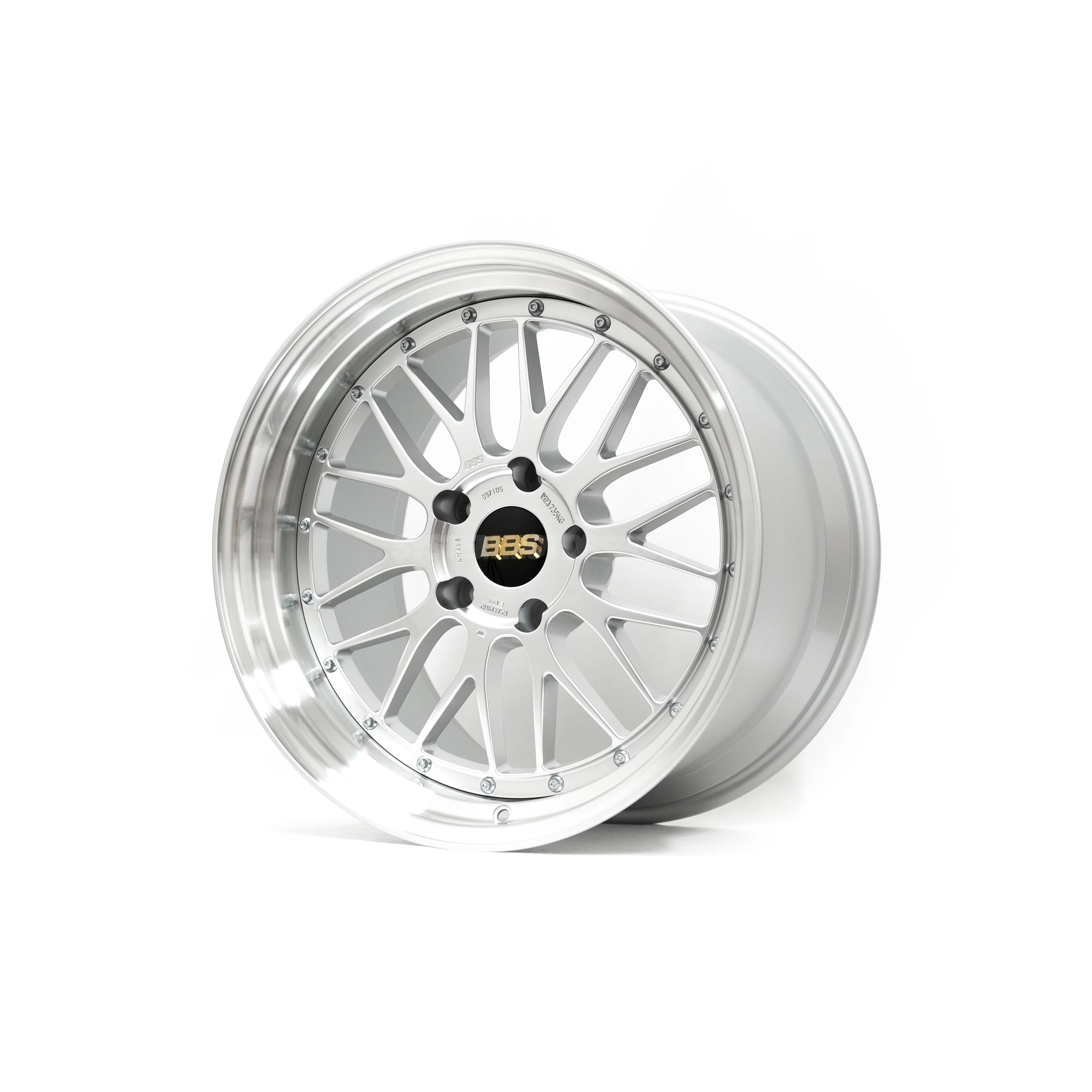 BBS LM - 19x9.5 +23 / 19x11 +35 / 5x112 - Diamond Silver w/ Diamond Cut Rim (A9x MKV Supra Fitment) *Set of 4* - Image 3