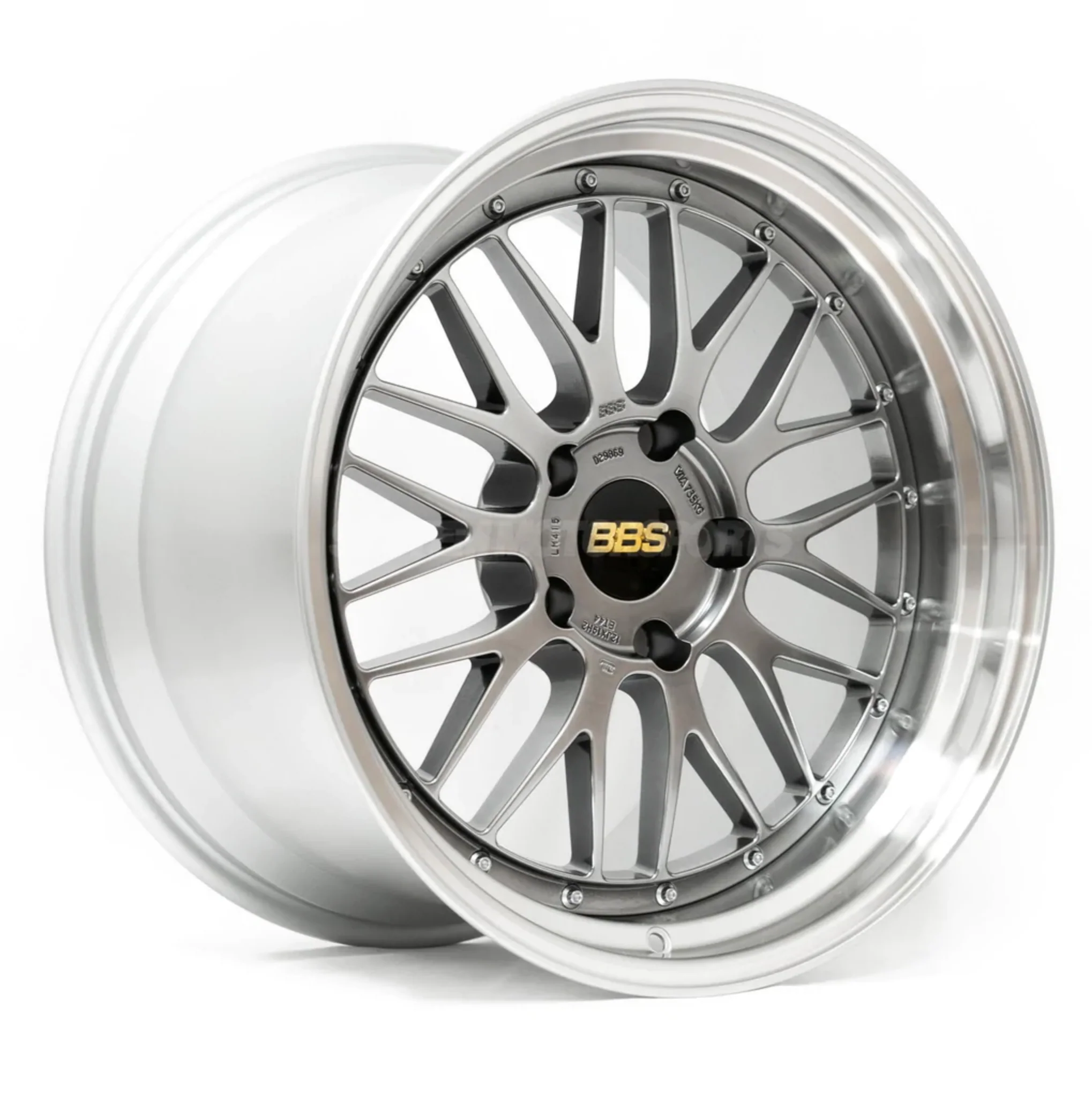 BBS LM - 20x8.5 +38 5x112, Diamond Black w/ Diamond Cut Rim (LM273DBPK)