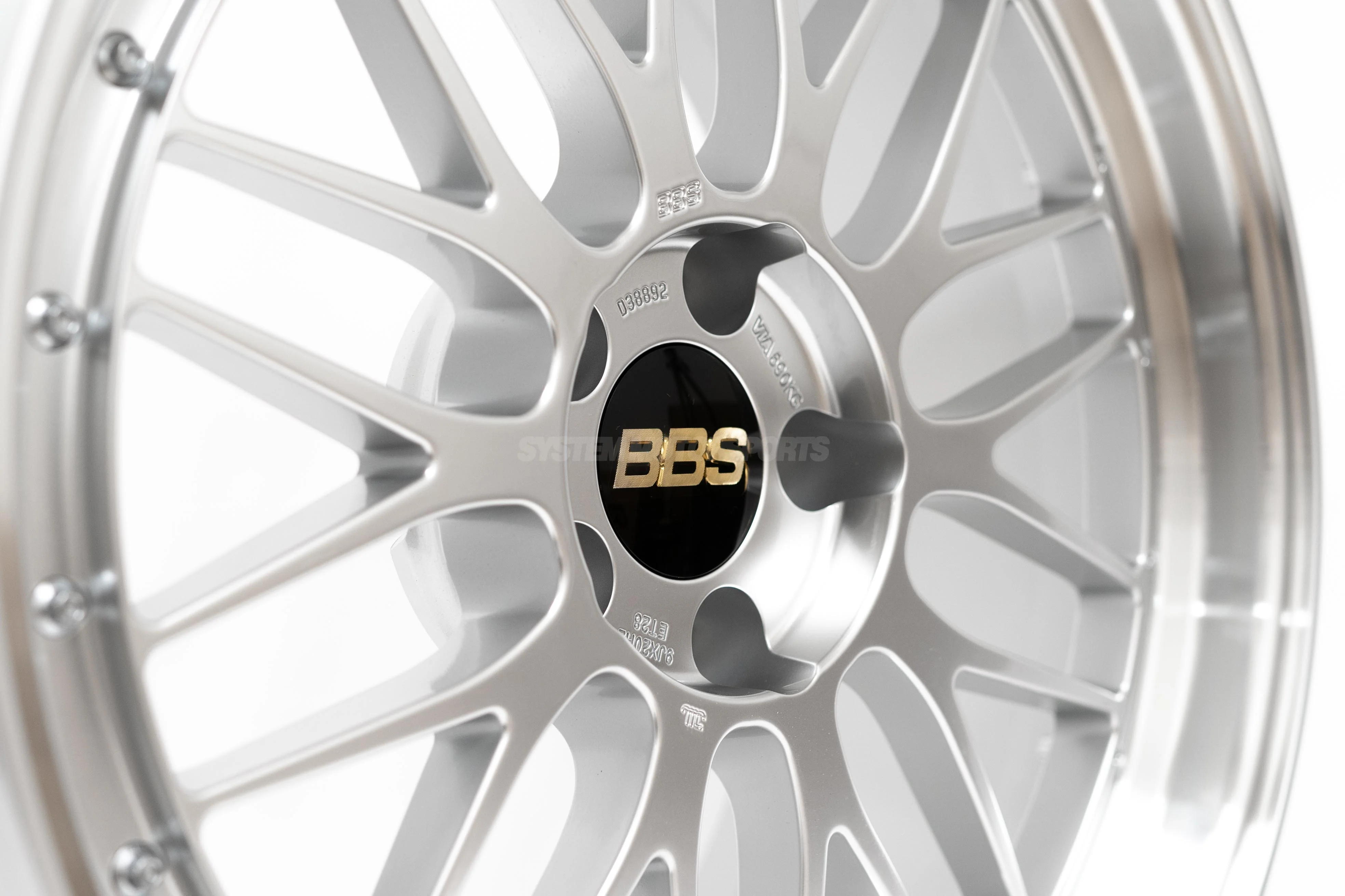 BBS LM - 20x9 / 20x10.5 / 5x114.3 - Diamond Silver w/ Diamond Cut Rim (Tesla Model 3 / Tesla Model Y Fitment) *Set of 4* - Image 7