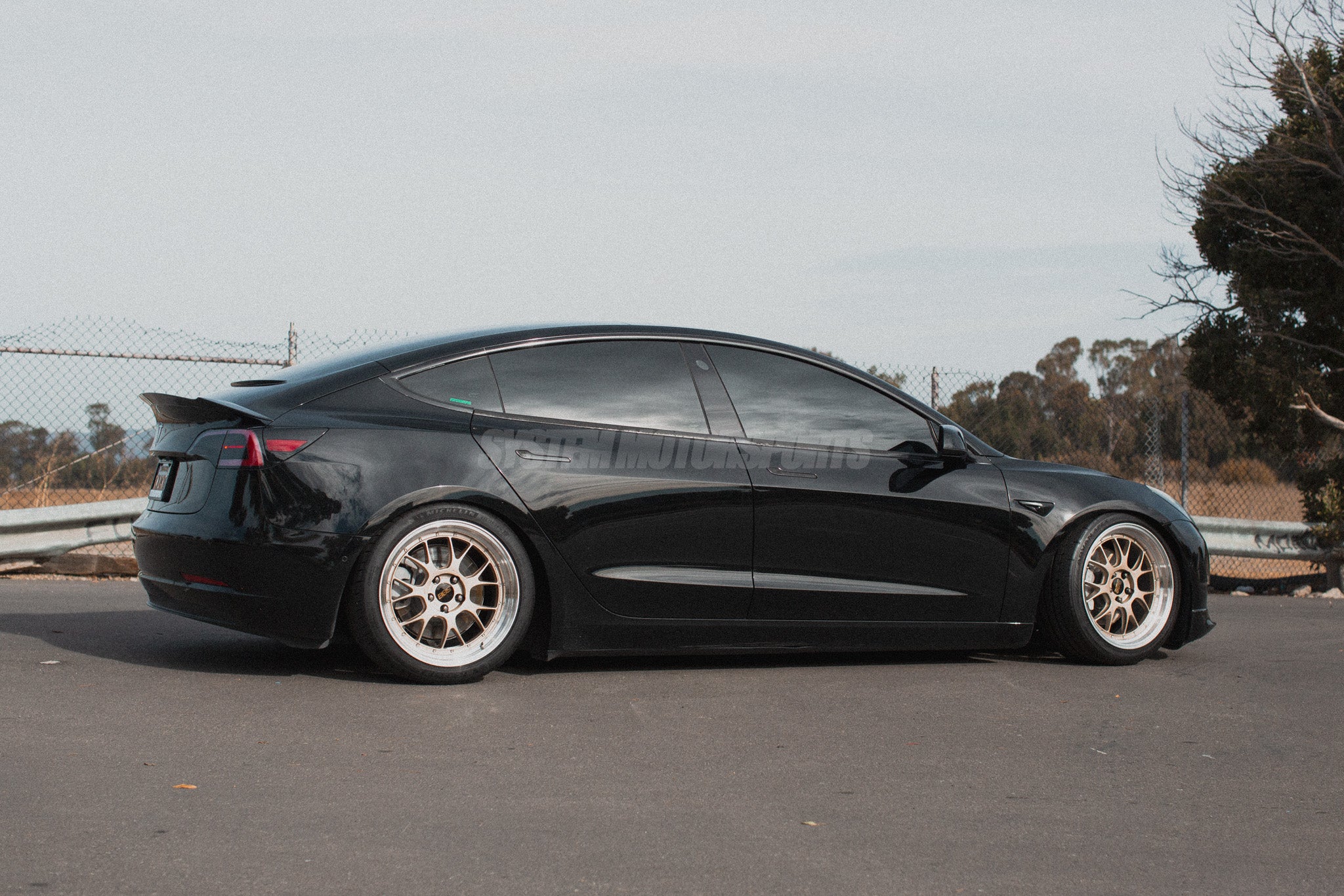 BBS LM-R - 19x9.5 / 5x114.3 - Citrine "White" Gold w/ Bright Cut Lip (Tesla Model 3/Y Fitment) *Set of 4* - Image 14