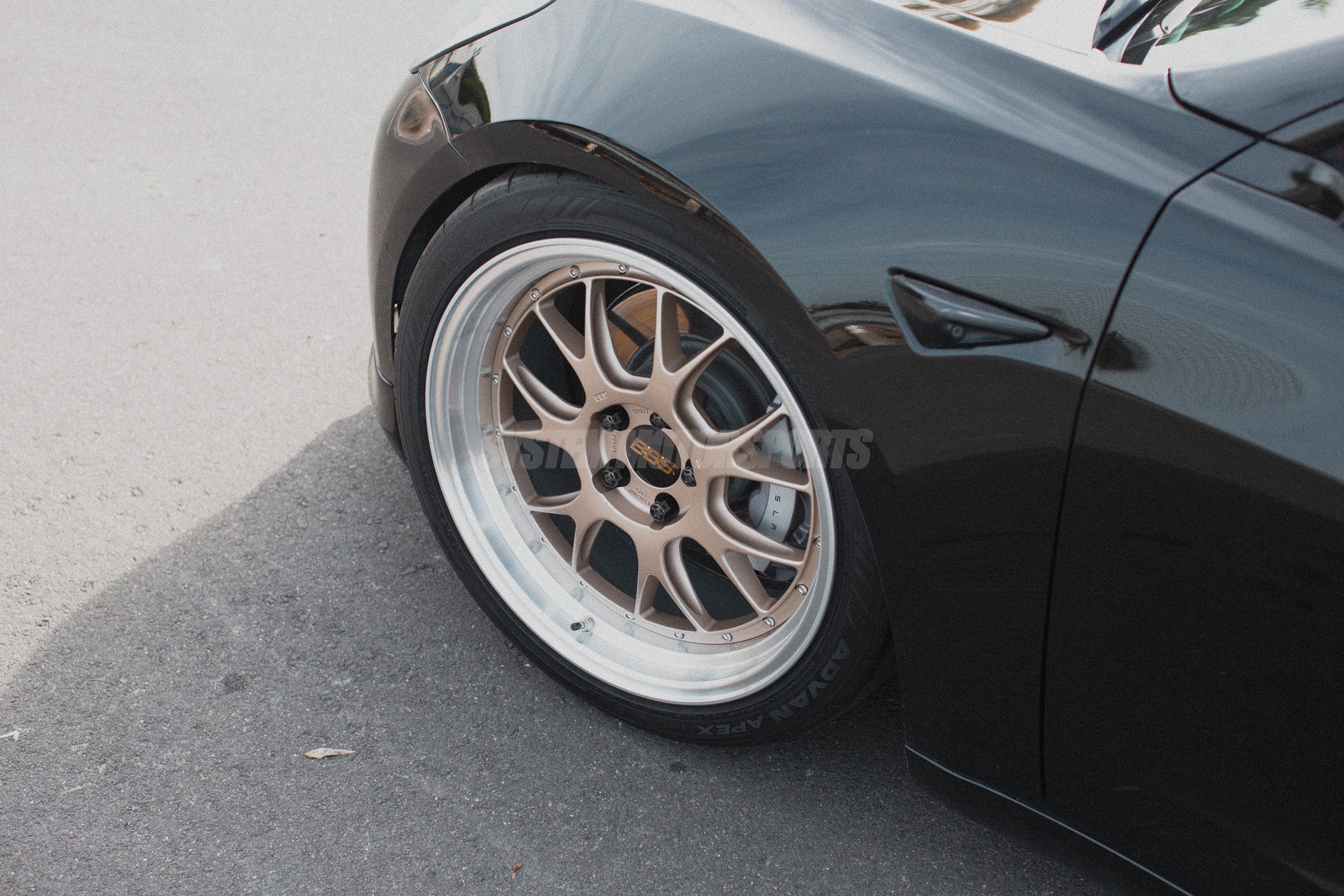 BBS LM-R - 19x9.5 / 5x114.3 - Citrine "White" Gold w/ Bright Cut Lip (Tesla Model 3/Y Fitment) *Set of 4* - Image 22