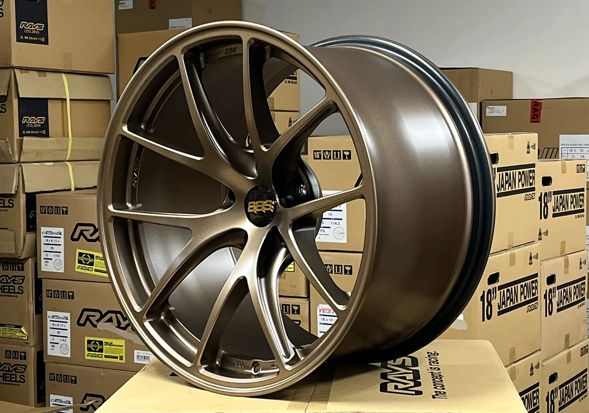 BBS RI-A - 18x10 +25 / 18x10.5 +37 / 5x120 - Matte Bronze (F80 M3 / F82 M4 / F87 M2 Fitment) *Set of 4* - Image 2