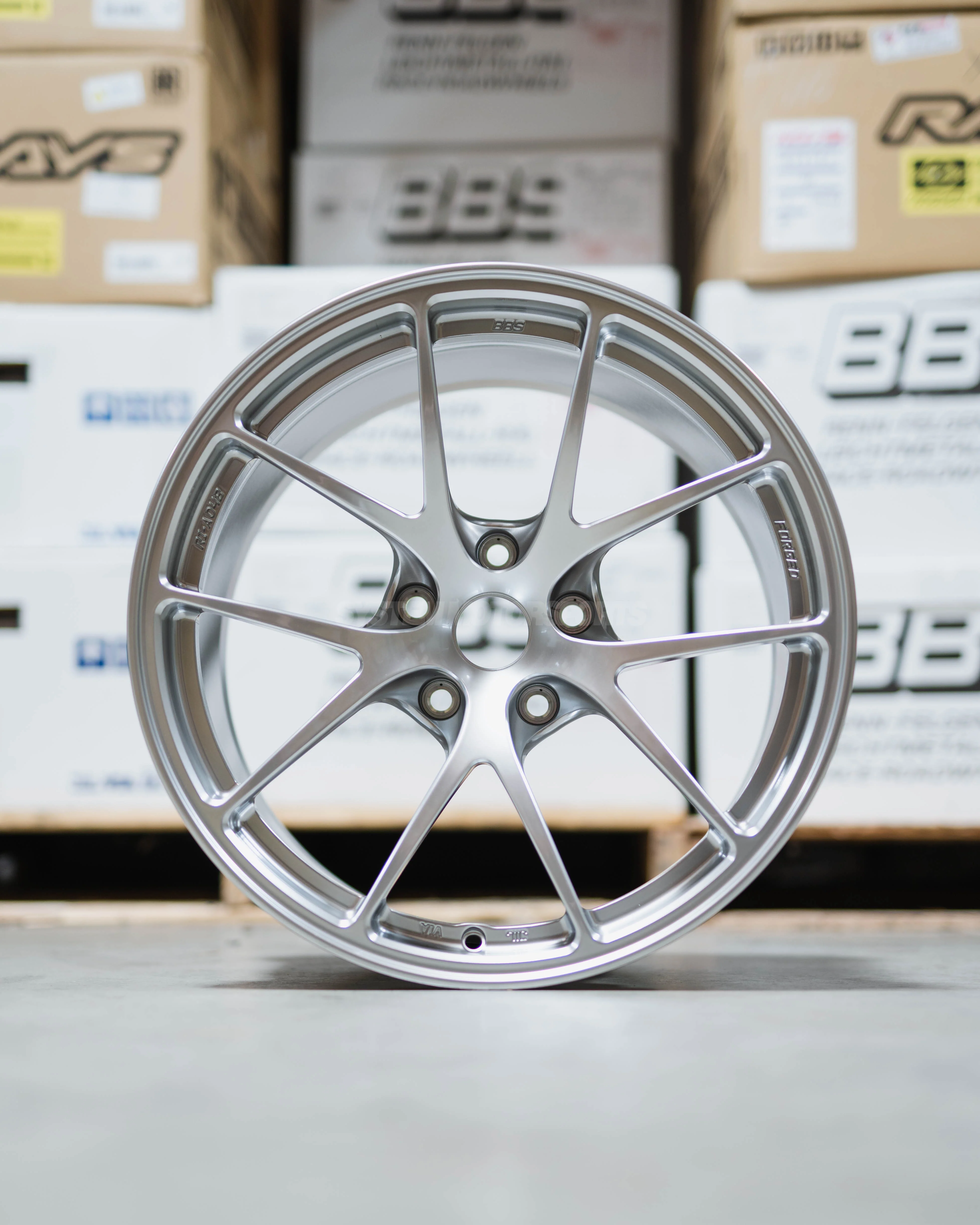 BBS RI-A - 18x10 +25 / 18x11 +37 / 5x120 - Diamond Silver (F80 M3 / F82 M4 / F87 M2 Fitment) *Set of 4* - Image 6