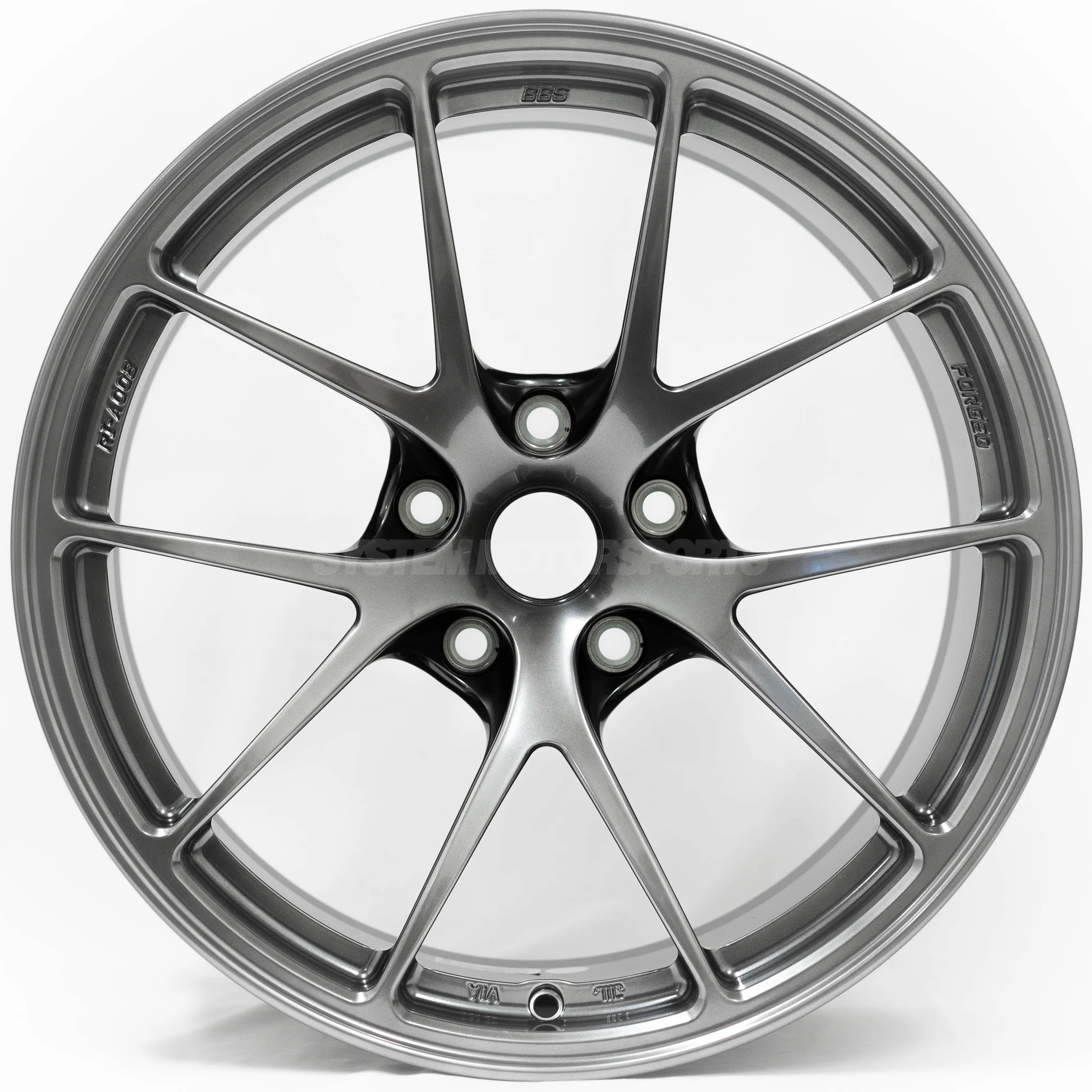 BBS RI-A - 18x10.5 / +18 / 5x114.3 - Diamond Black *Set of 4* - Image 2