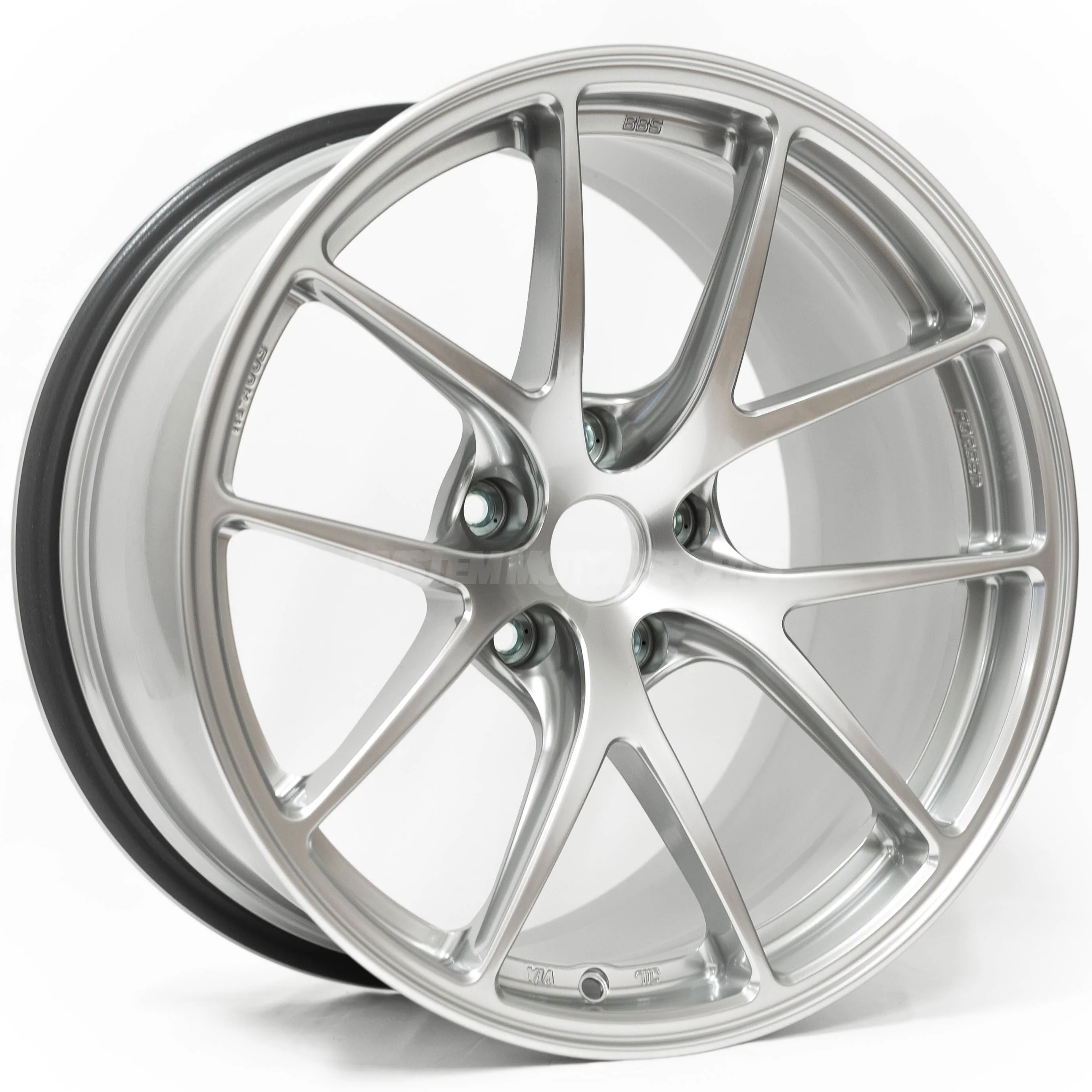 BBS RI-A - 18x10.5 / +18 / 5x114.3 - Diamond Silver *Set of 4*