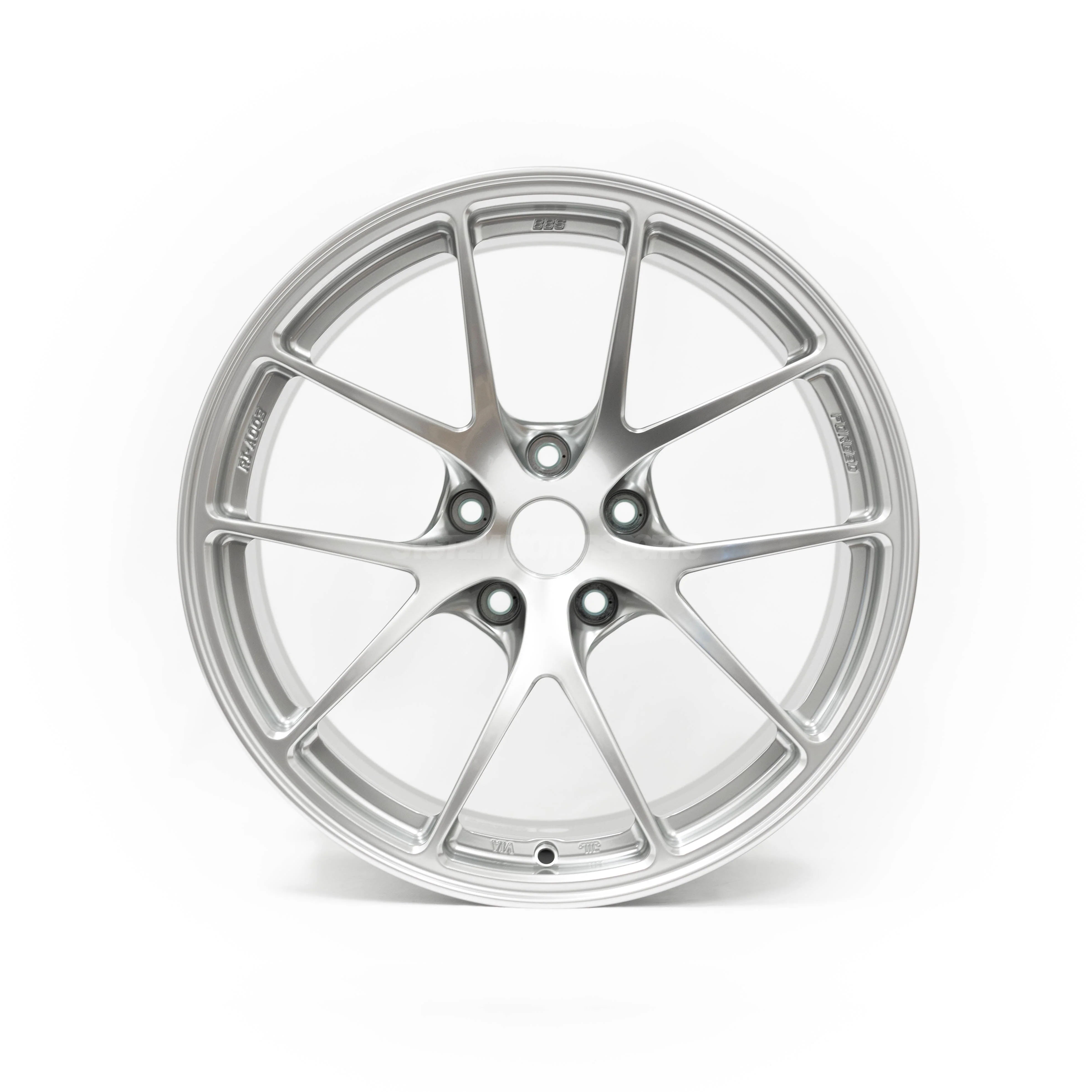 BBS RI-A - 18x10.5 +22 / 18x10.5 +37 / 5x120 - Diamond Silver (F80 M3 / F82 M4 / F87 M2 Fitment) *Set of 4* - Image 2