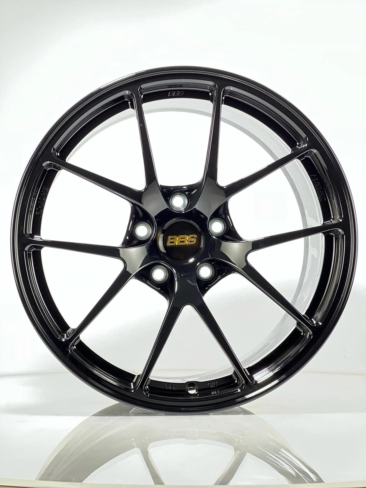 BBS RI-A - 18x10.5 / +22 / 5x120 - Gloss Black (Aggressive E90 M3 / E92 M3 / E93 M3 Fitment) *Set of 4* - Image 11