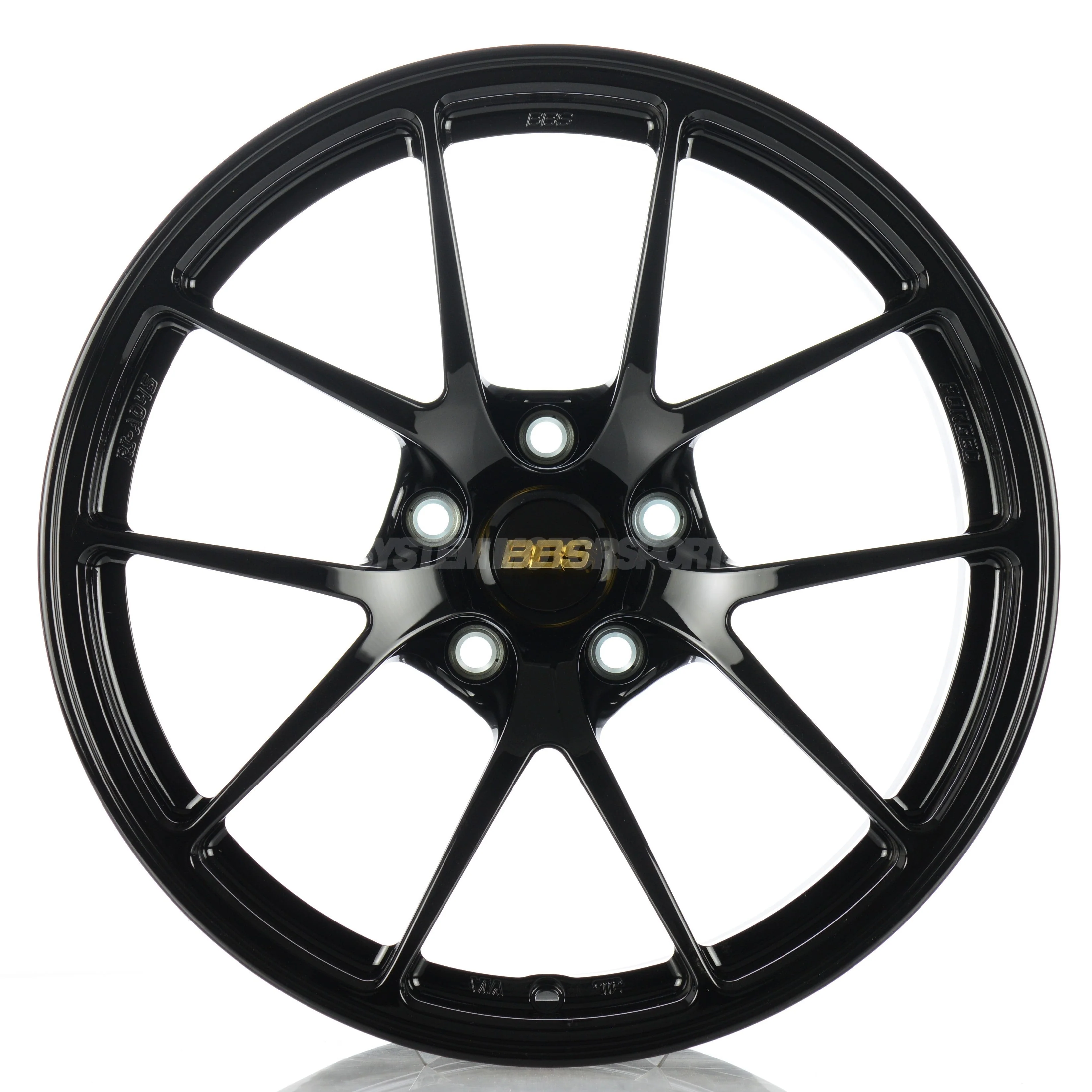 BBS RI-A - 18x10.5 / +22 / 5x120 - Gloss Black (Aggressive E90 M3 / E92 M3 / E93 M3 Fitment) *Set of 4* - Image 7