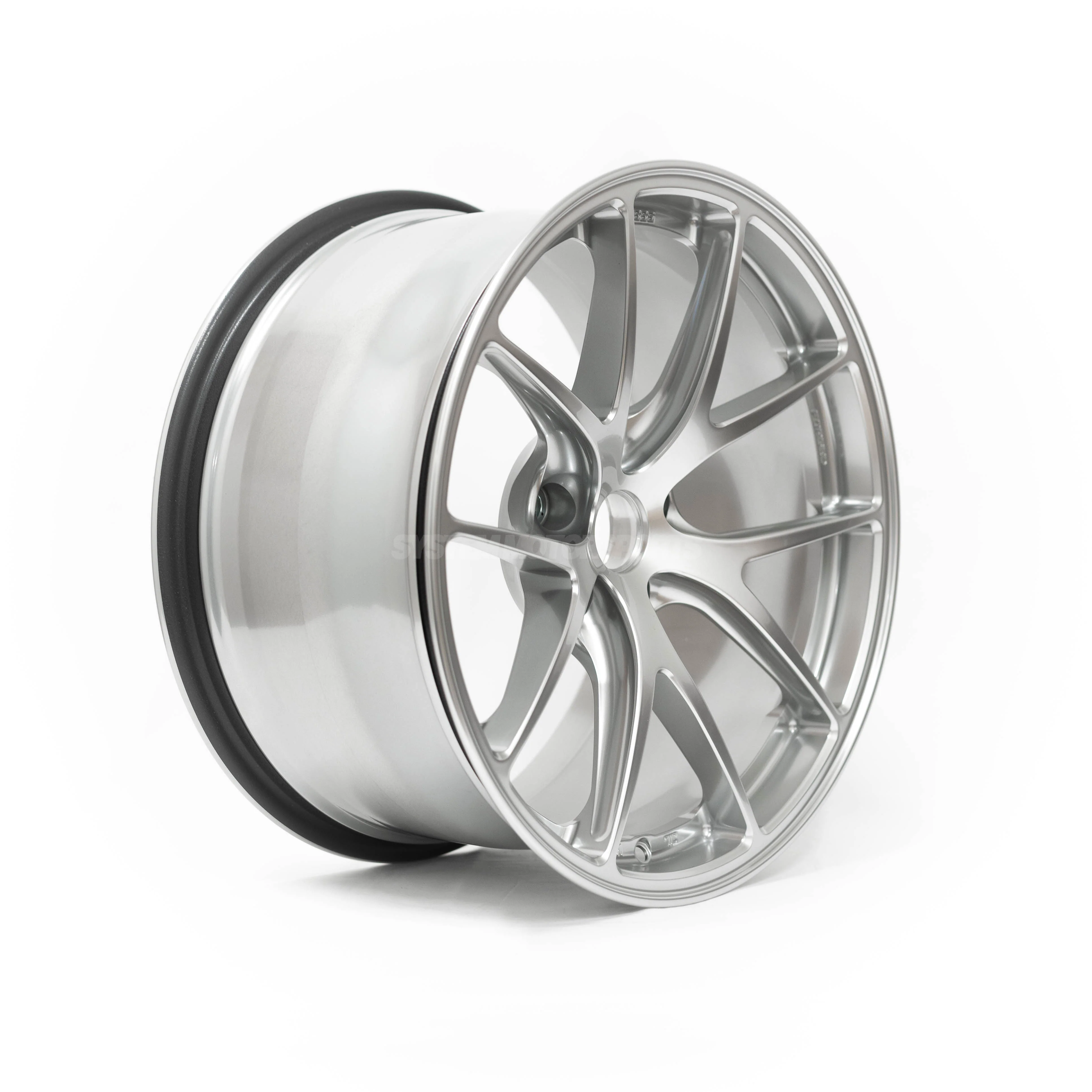 BBS RI-A - 18x10.5 / +25 / 5x120 - Diamond Silver (Aggressive E90 M3 / E92 M3 / E93 M3 Fitment) *Set of 4* - Image 5