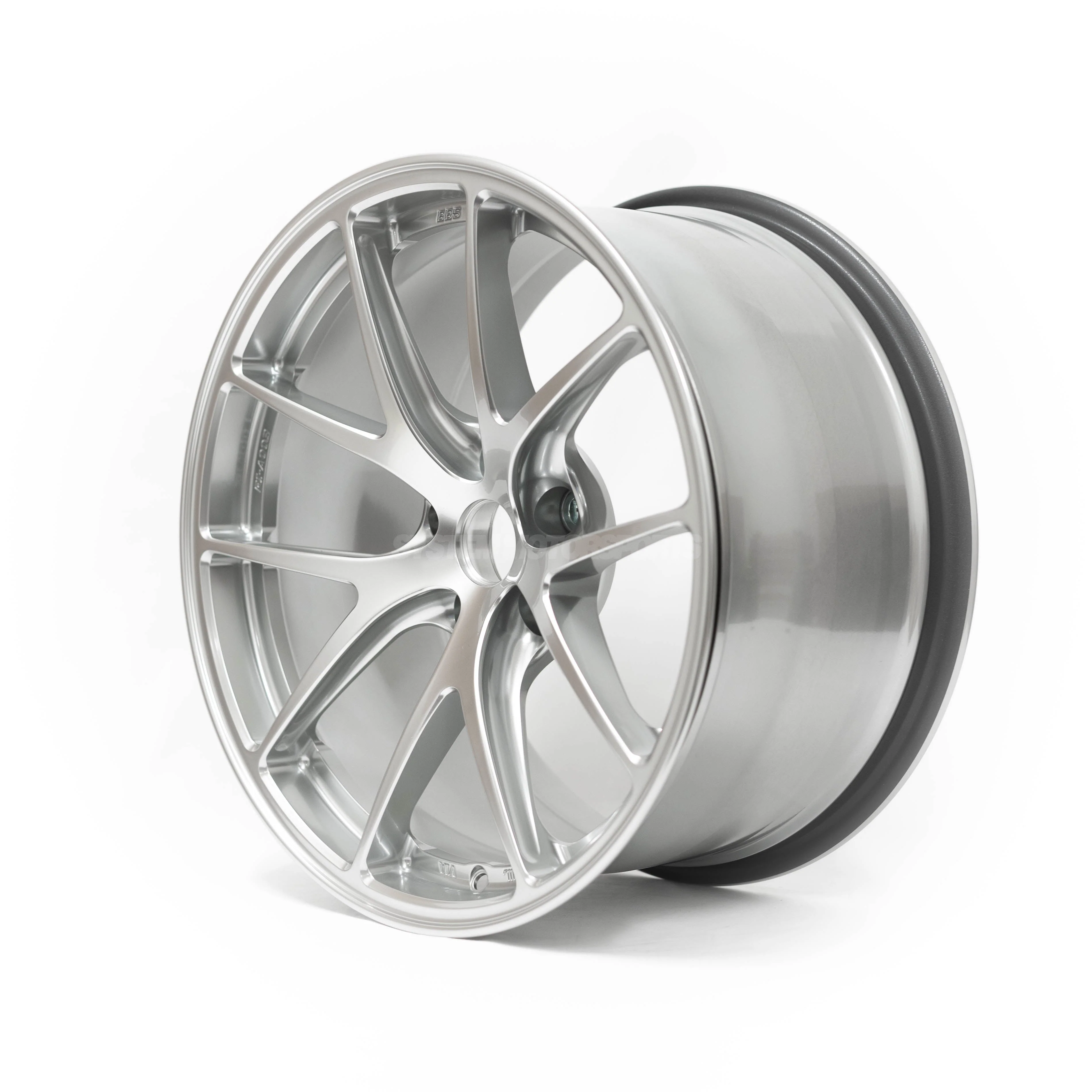 BBS RI-A - 18x8 +22 5x112 - Diamond Silver (RIA049DS) - Image 3