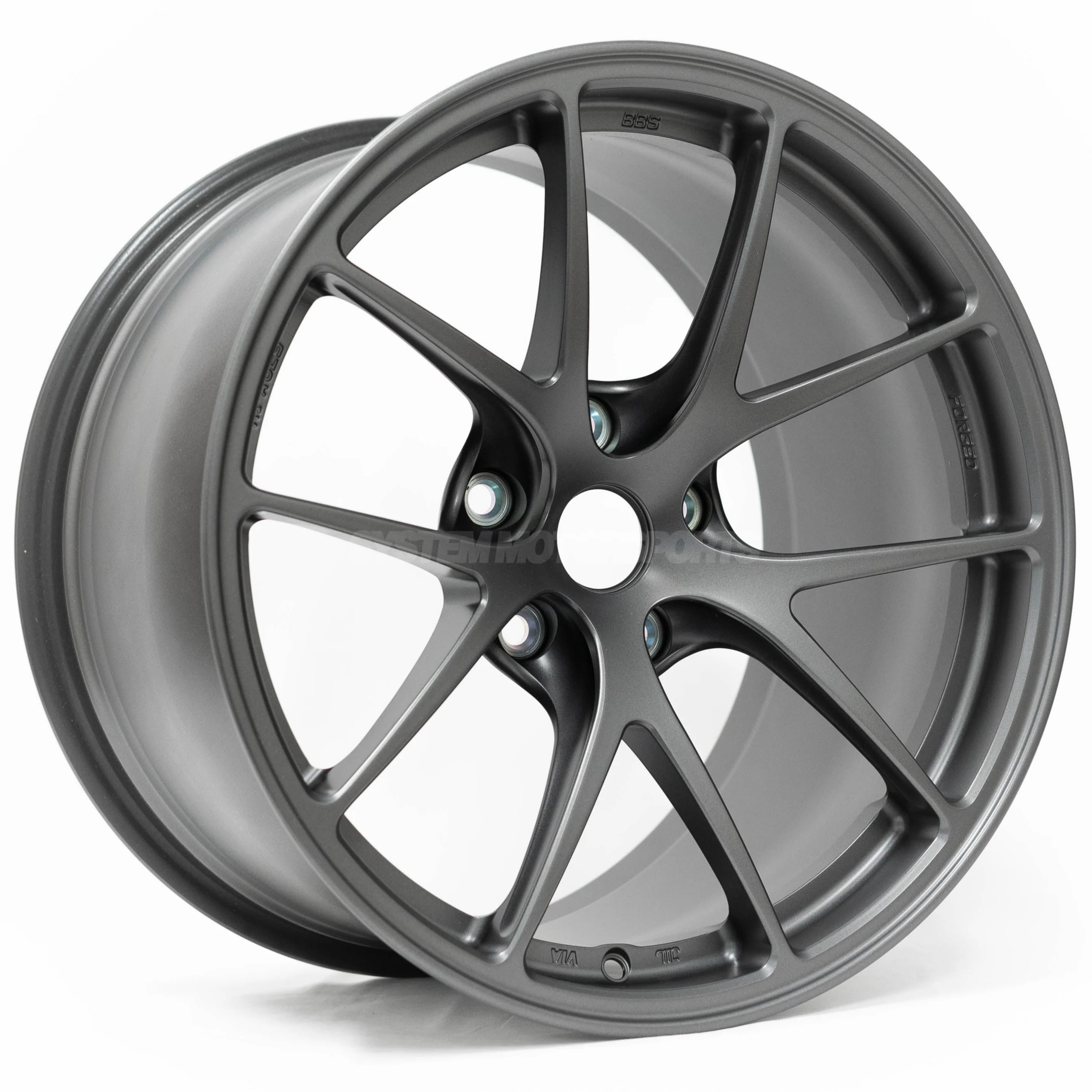 BBS RI-A - 18x8.5 / +35 / 5x114.3 - Matte Graphite *Set of 4*