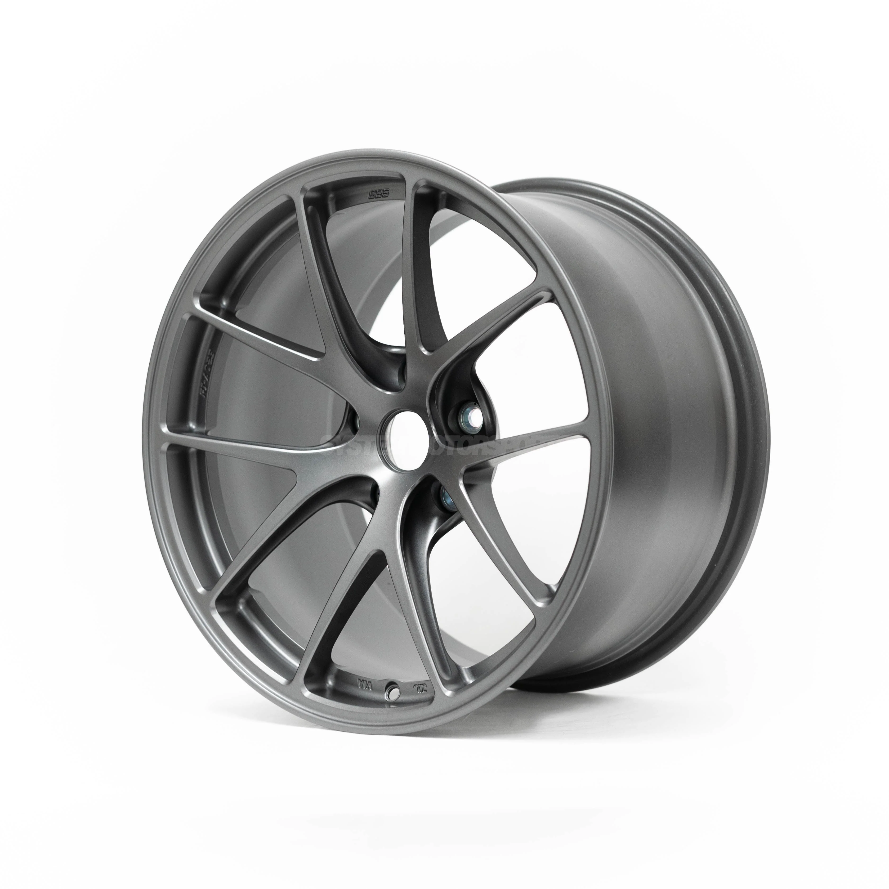 BBS RI-A - 18x8.5 / +35 / 5x114.3 - Matte Graphite *Set of 4* - Image 5