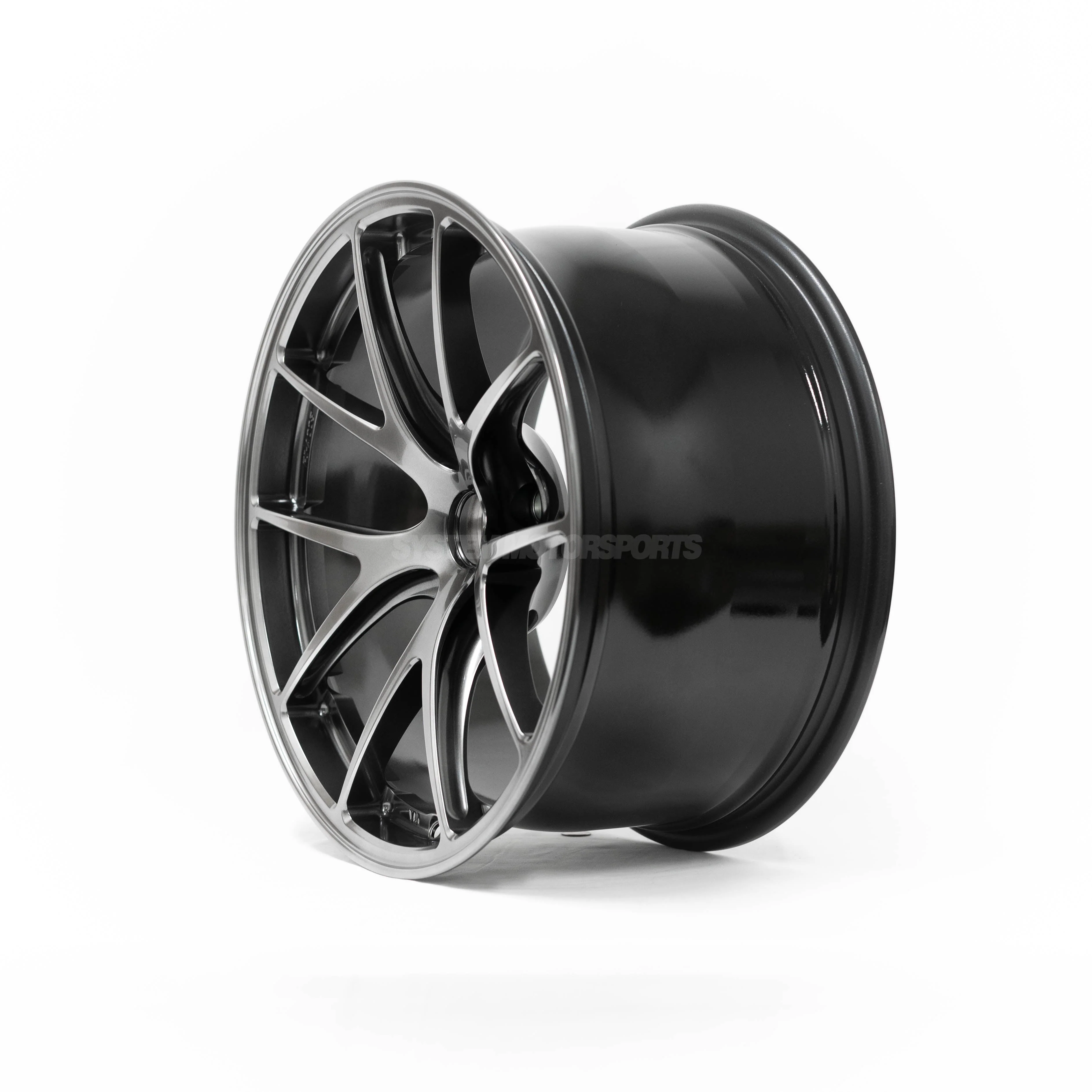 BBS RI-A - 18x9.5 +22 5x114.3 - Diamond Black (RIA003DB) - Image 3