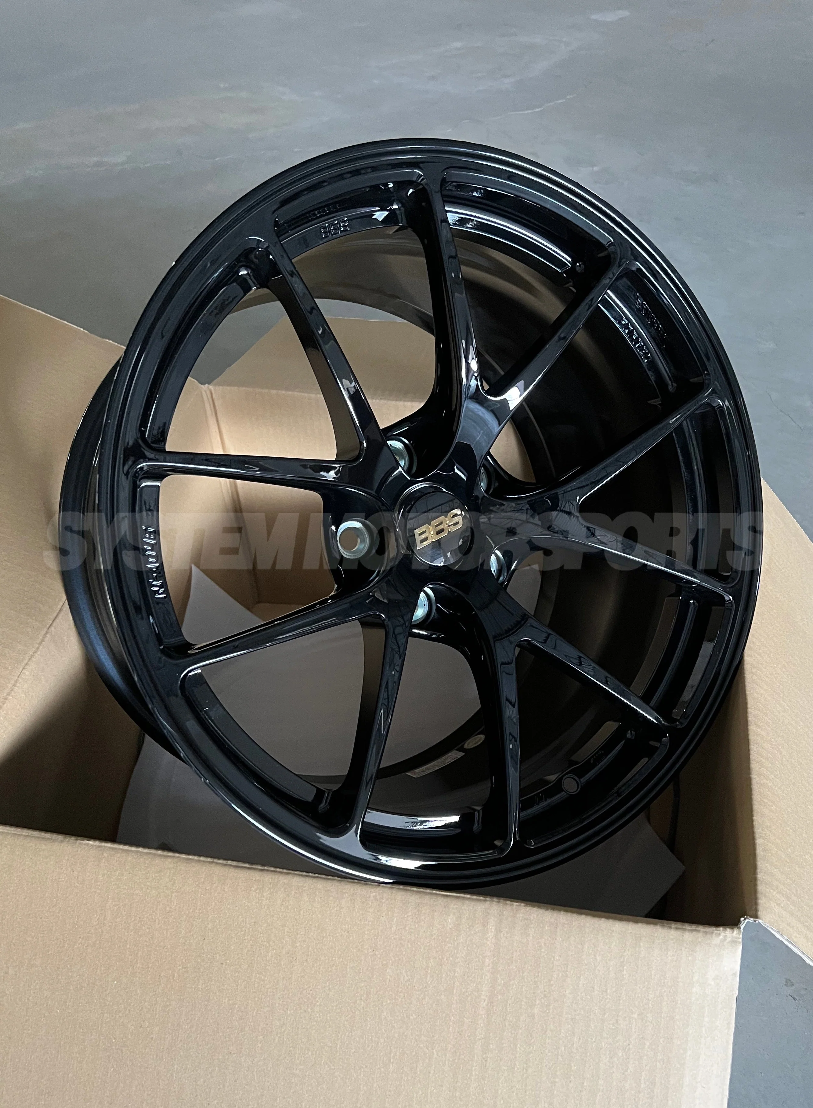 BBS RI-A - 18x9.5 / +23 / 5x120 - Gloss Black (E46 M3 Fitment) *Set of 4* - Image 24