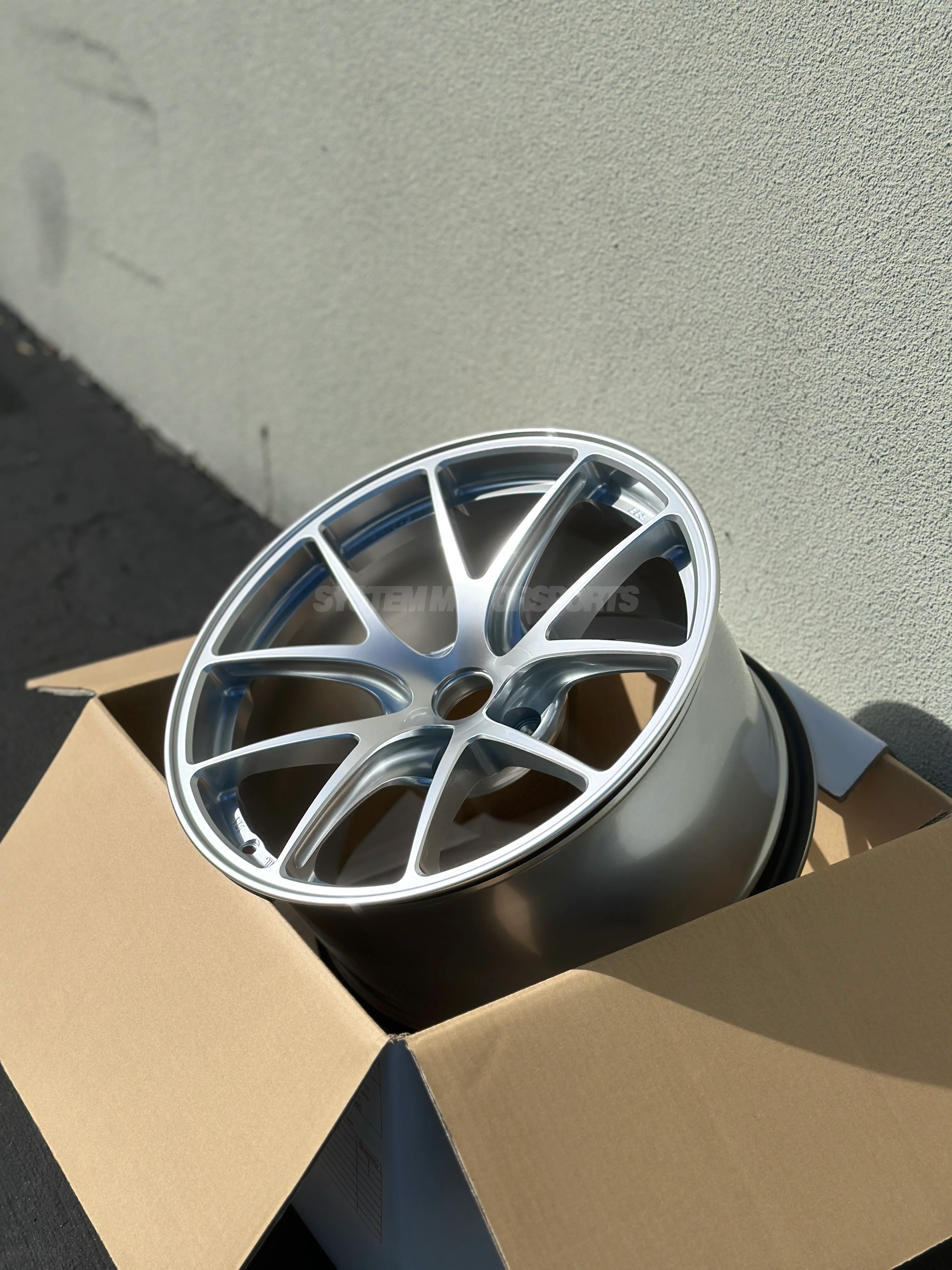 BBS RI-A - 18x9.5 / +27 / 5x120 - Diamond Silver (E46 M3 Fitment) *Set of 4* - Image 3