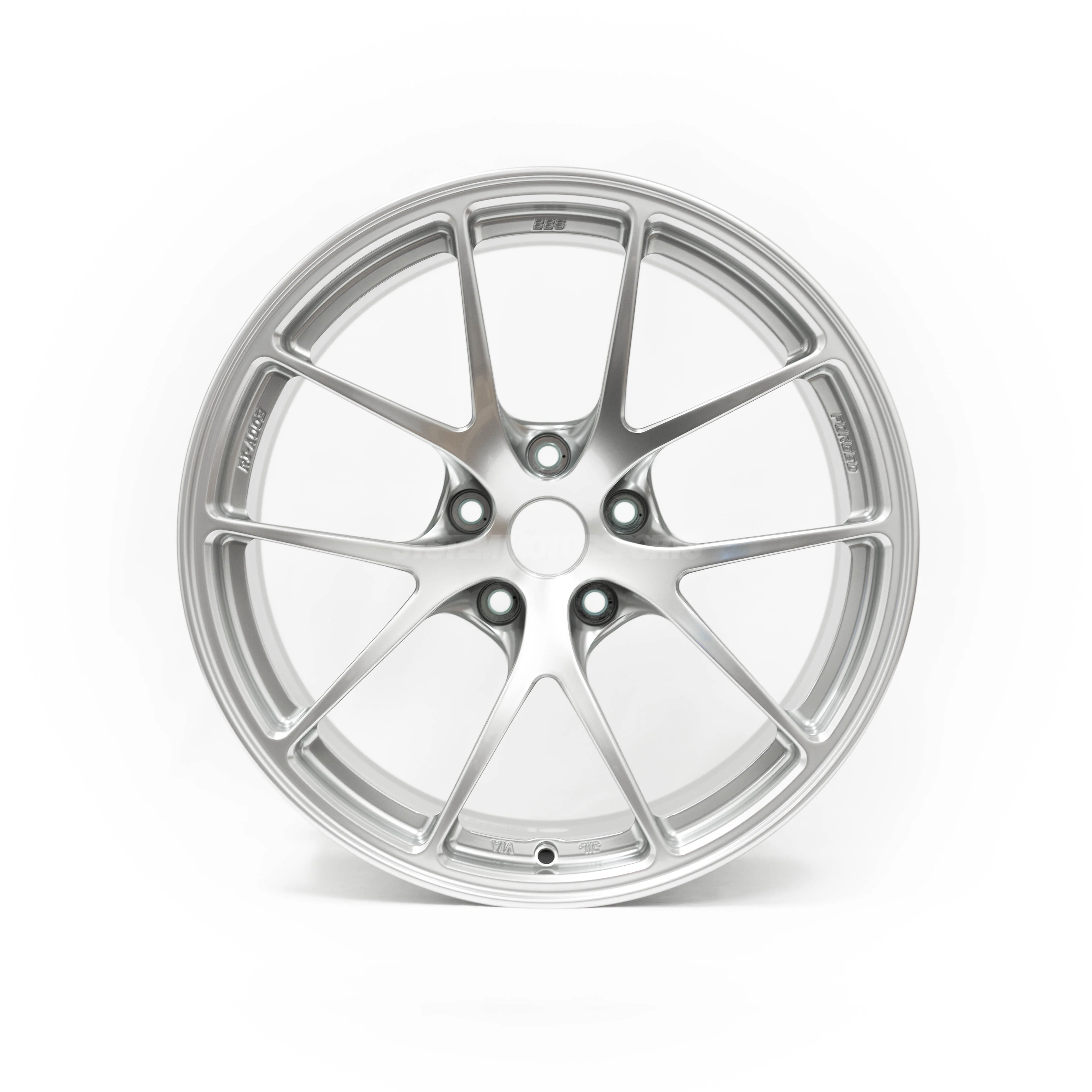 BBS RI-A - 18x9.5 / +27 / 5x120 - Diamond Silver (E46 M3 Fitment) *Set of 4* - Image 5