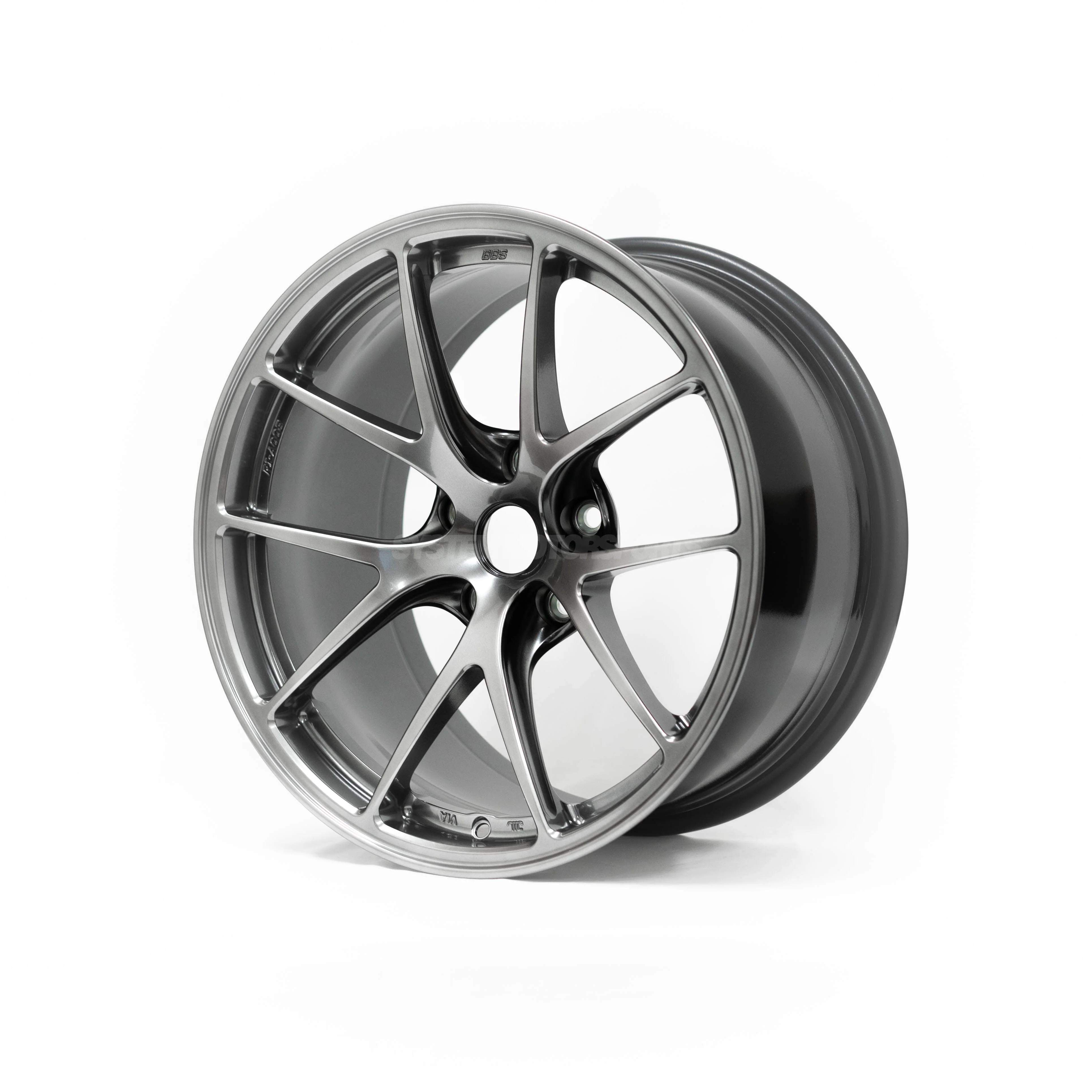 BBS RI-A - 18x9.5 / +35 / 5x114.3 - Diamond Black *Set of 4* - Image 4