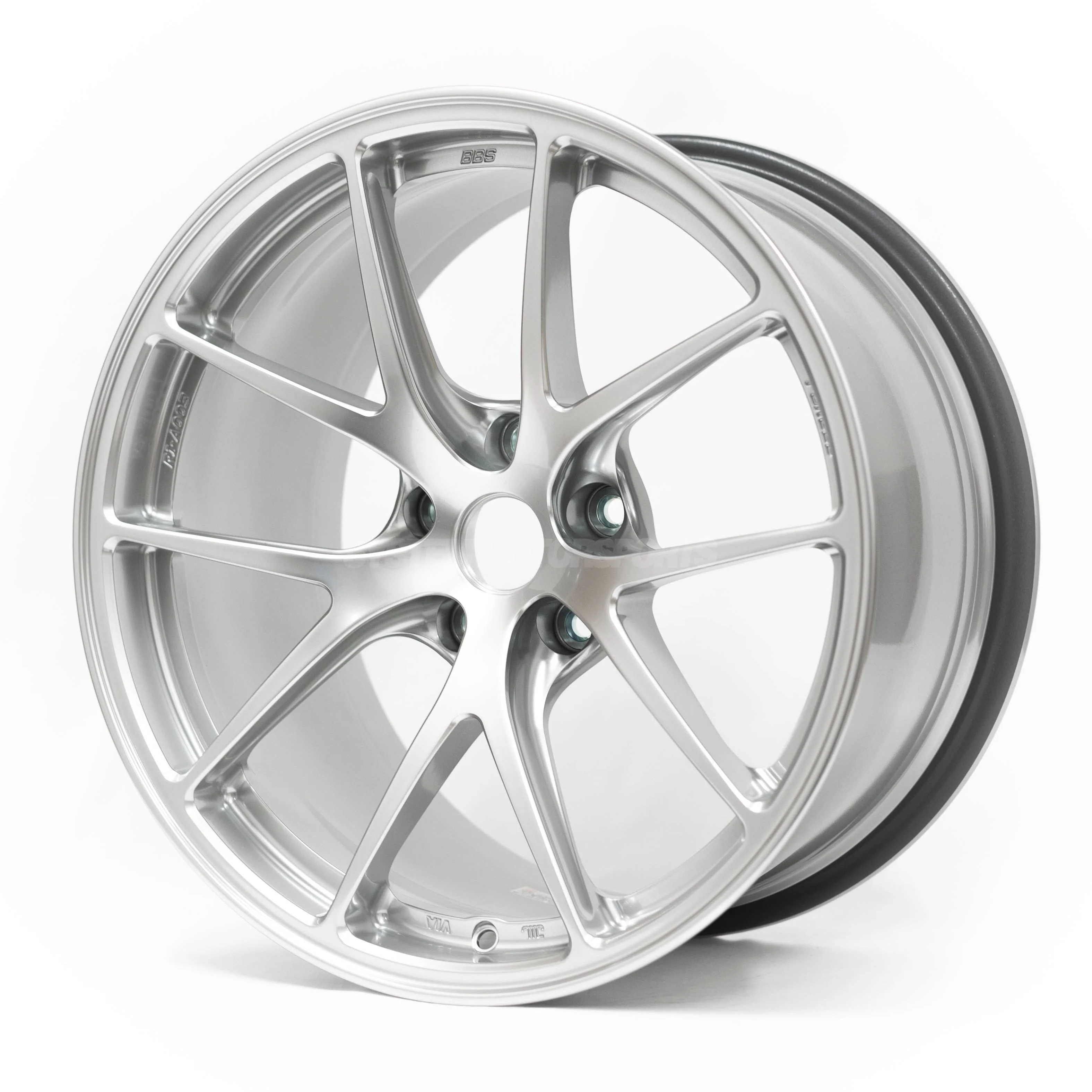 BBS RI-A - 18x9.5 / +35 / 5x114.3 - Diamond Silver *Set of 4* - Image 4