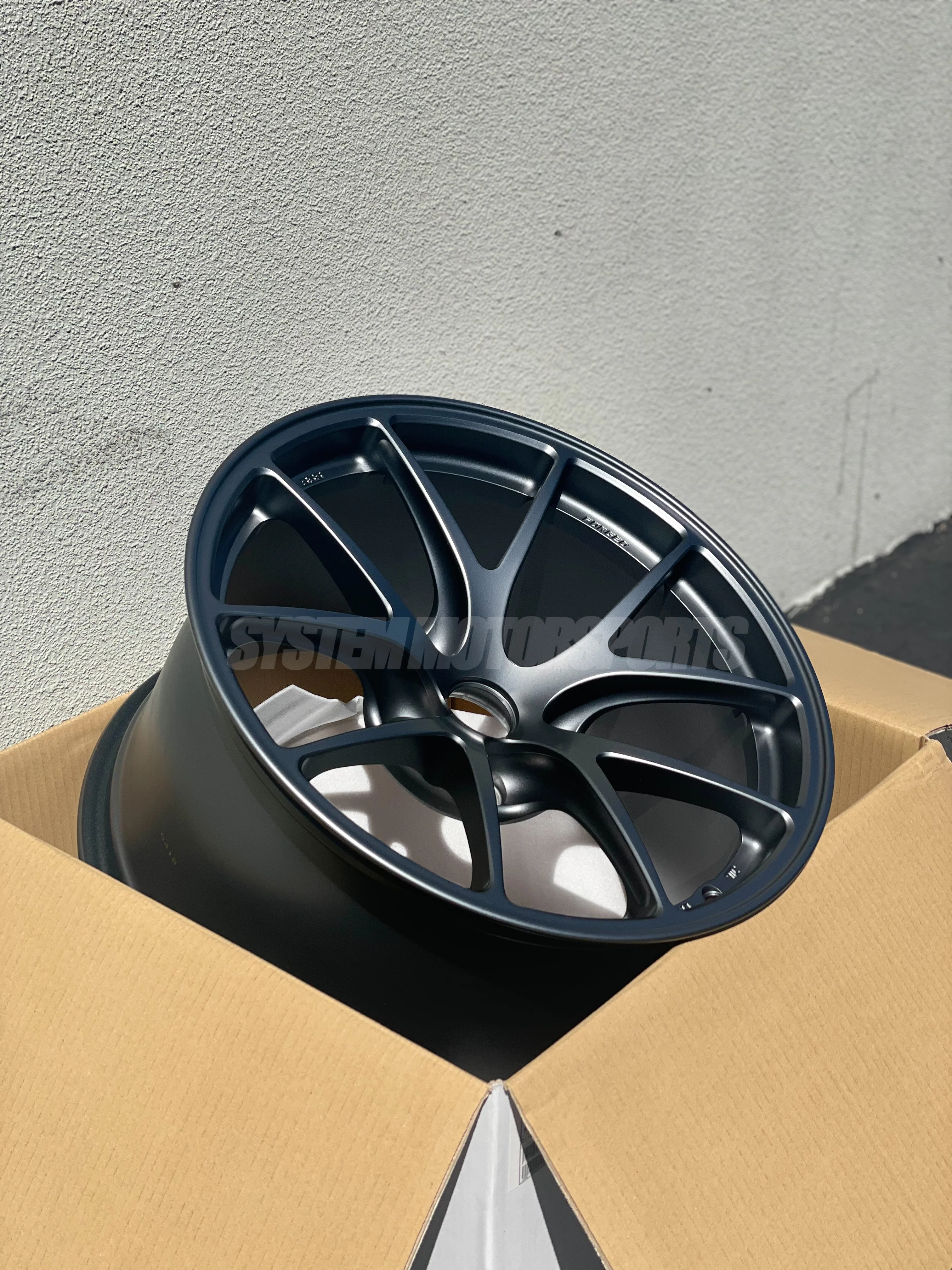 BBS RI-A - 18x9.5 / +40 / 5x120 - Matte Graphite *Set of 4* - Image 3