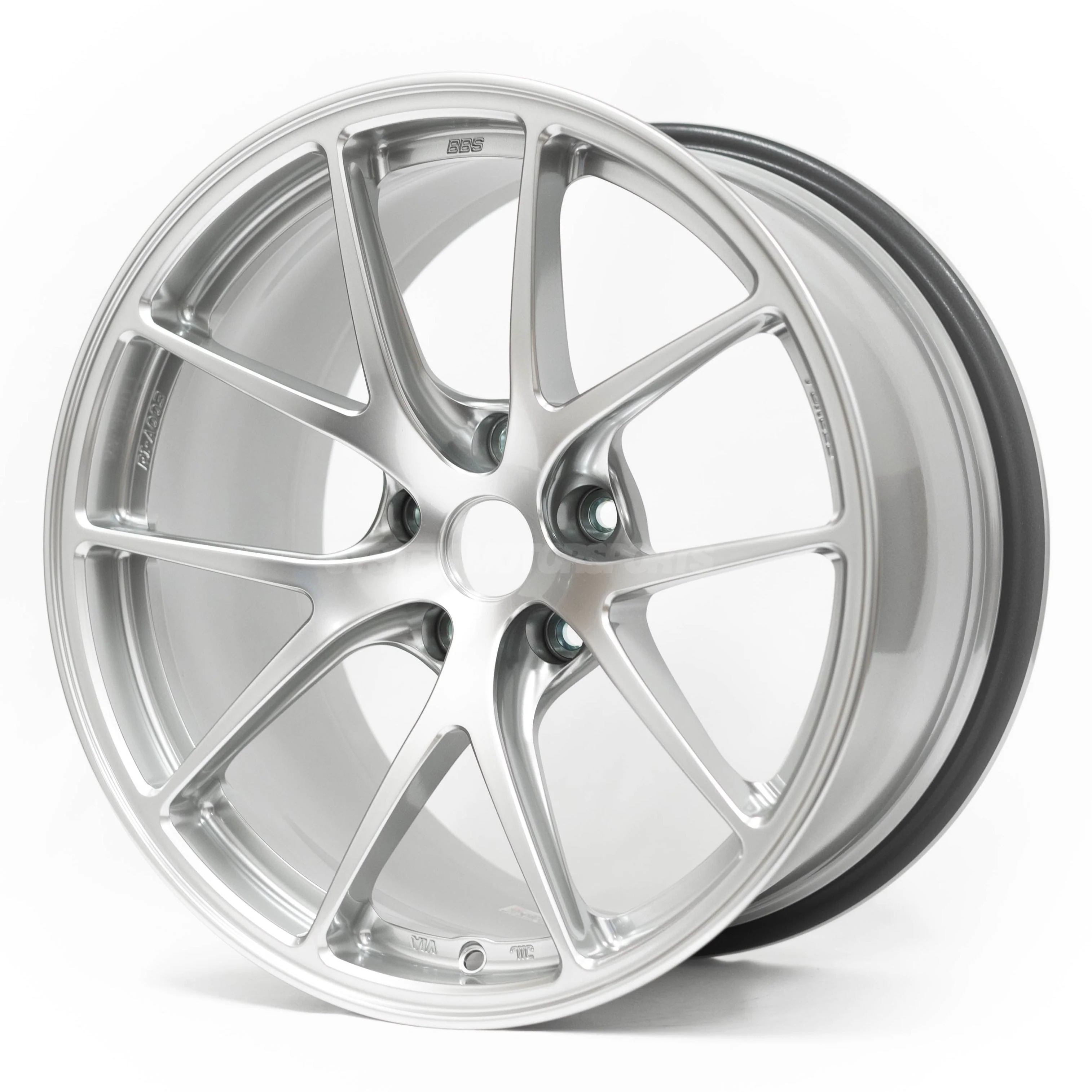 BBS RI-A - 18x9.5 / +50 / 5x120 - Diamond Silver *Set of 4*