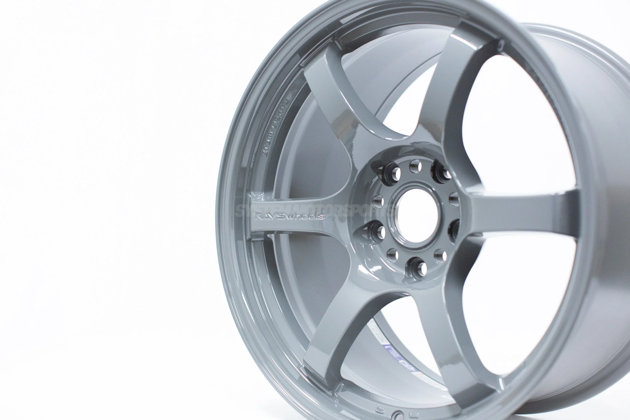 Gram Lights 57DR - 18x9.5 / +22 / 5x114.3 - Gloss Grey *Set of 4* - Image 3
