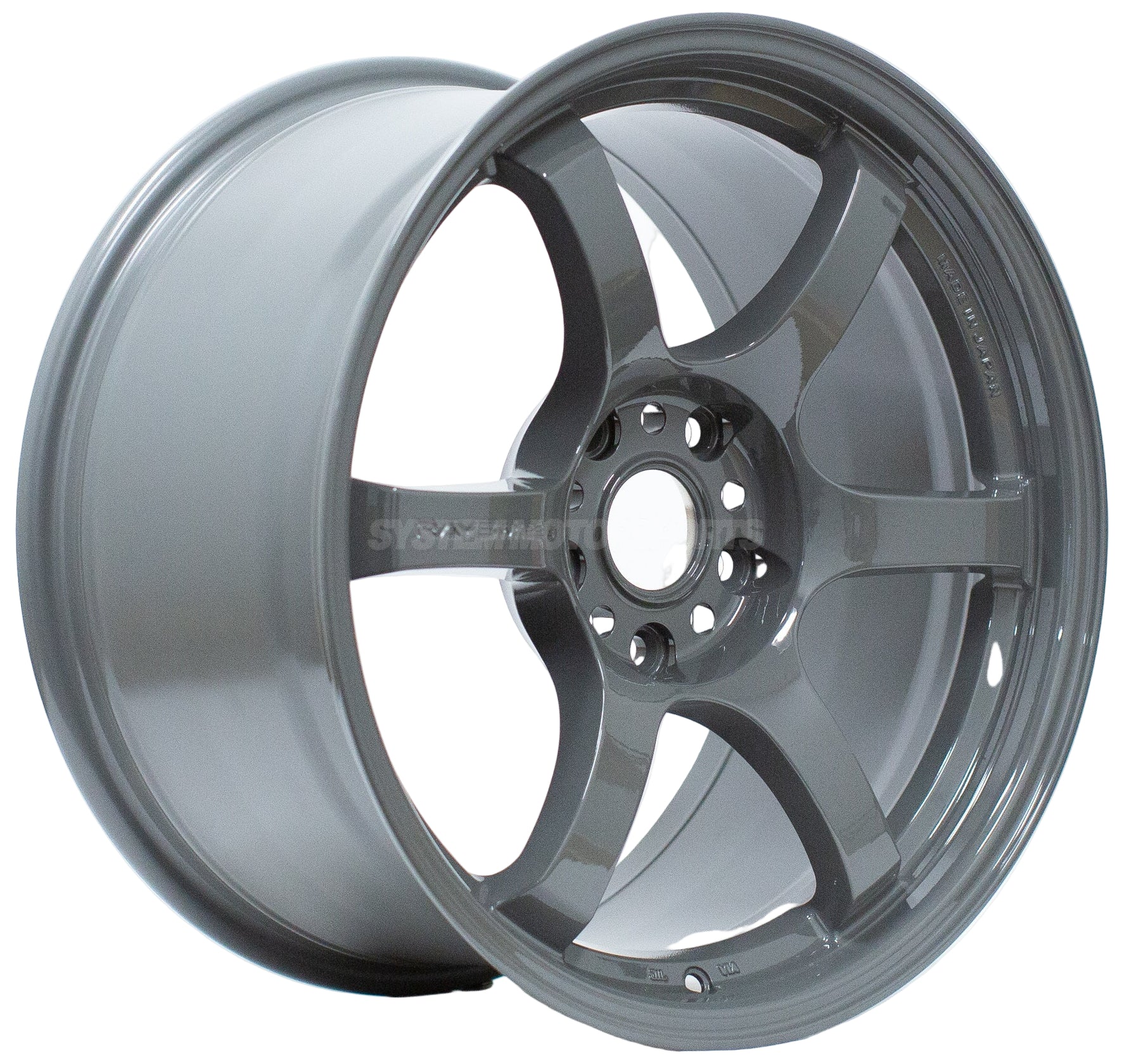 Gram Lights 57DR - 18x9.5 / +38 / 5x100 - Gloss Grey *Set of 4*