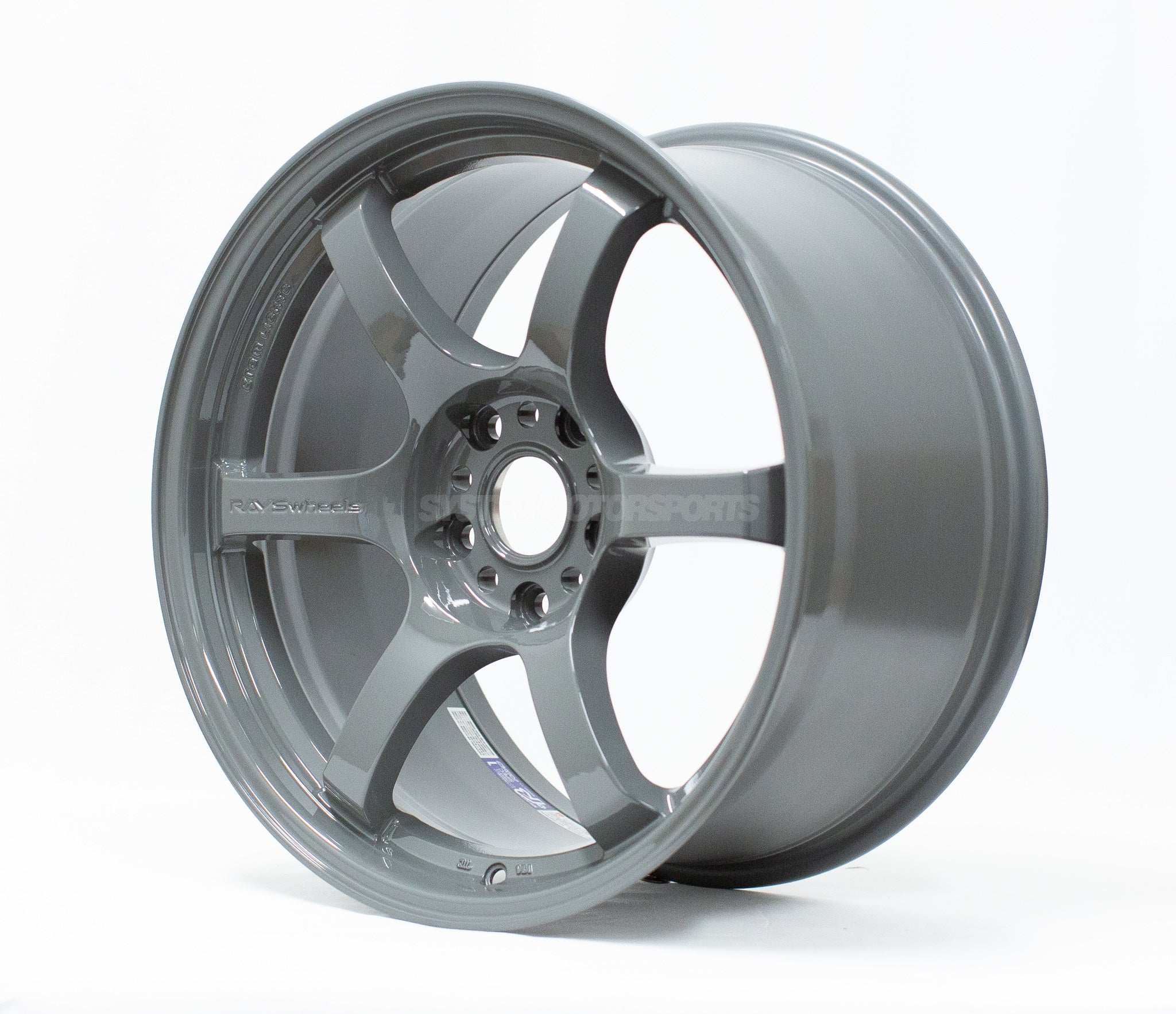 Gram Lights 57DR - 18x9.5 / +38 / 5x100 - Gloss Grey *Set of 4* - Image 4