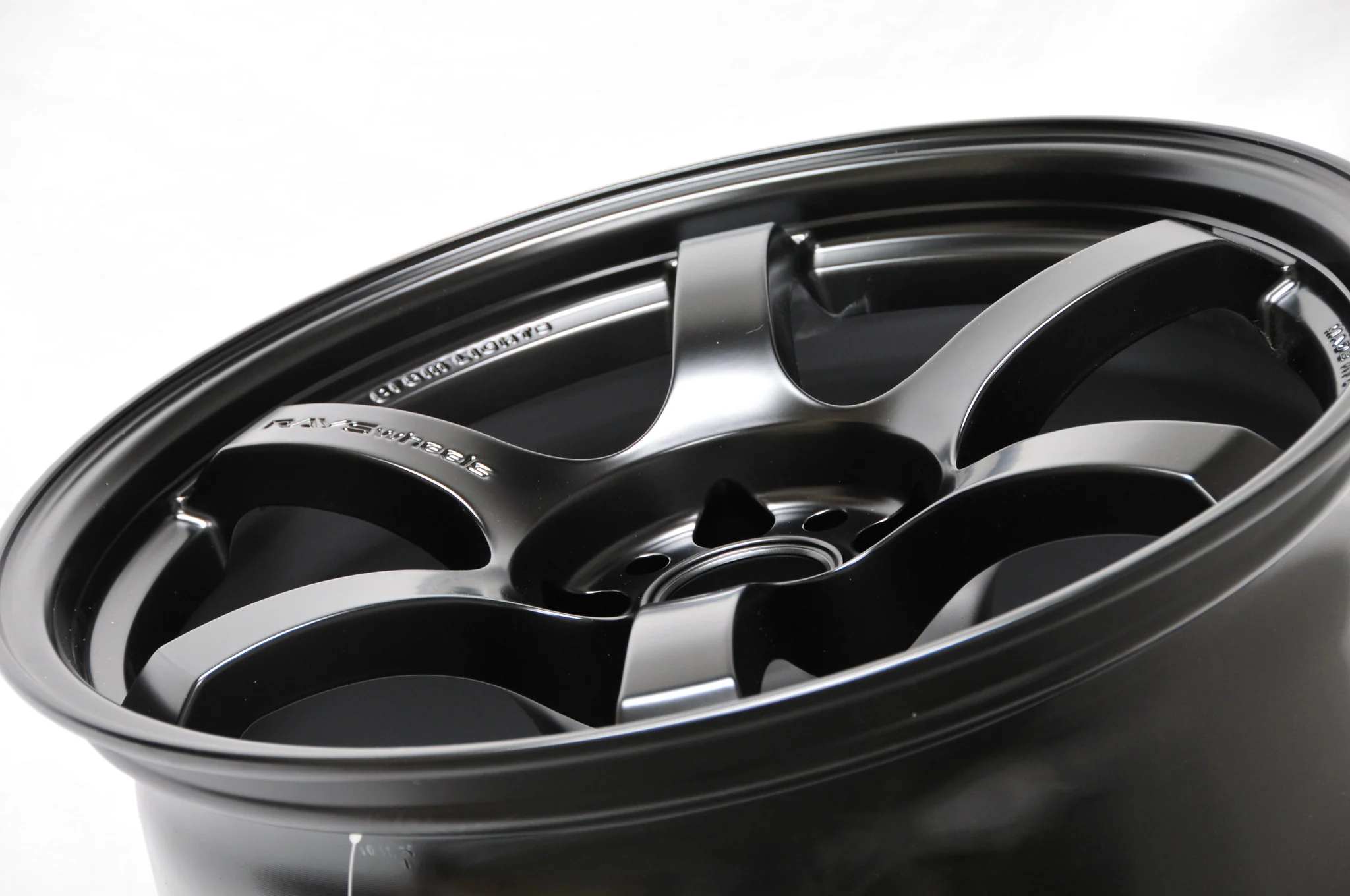 Gram Lights 57DR - 18x9.5 / +38 / 5x114.3 - Semigloss Black *Set of 4* - Image 3