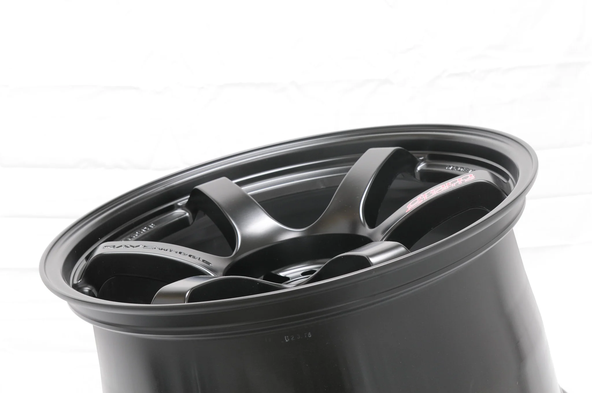 Gram Lights 57DR - 18x9.5 / +38 / 5x114.3 - Semigloss Black *Set of 4* - Image 4