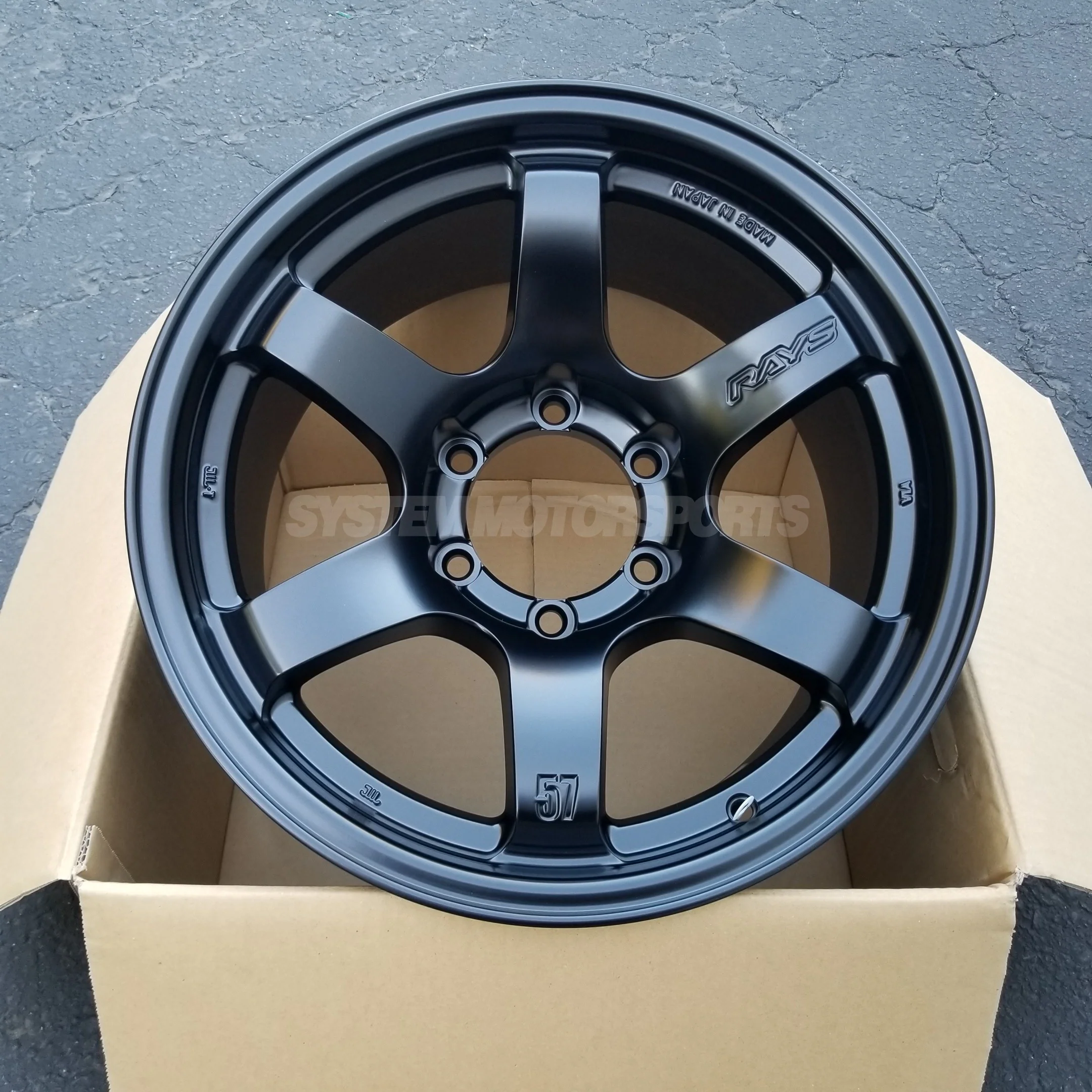 Gram Lights 57DR-X - 17x8.5 / -10 / 6x139.7 - Semigloss Black (Tacoma/4Runner Fitment) *Set of 4* - Image 5