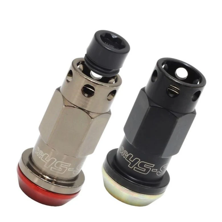 Muteki SR45-S Lug Nuts (Open Ended) - M12 / Black - Image 2