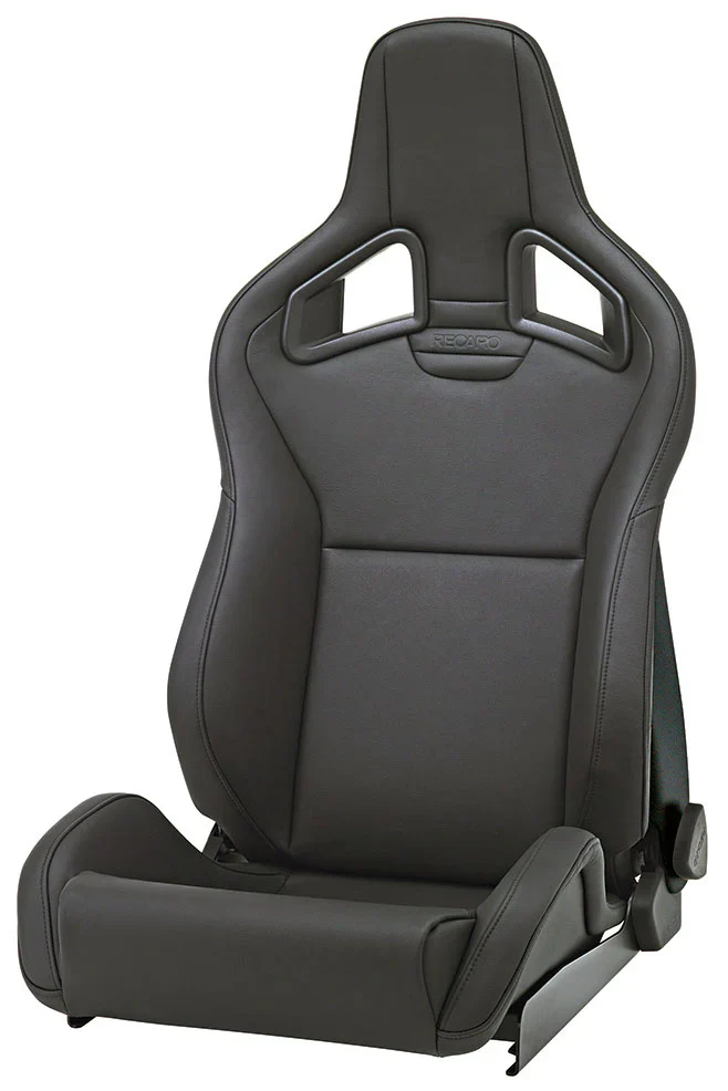 Recaro Sportster CS - Black Leather (w/ Heat)