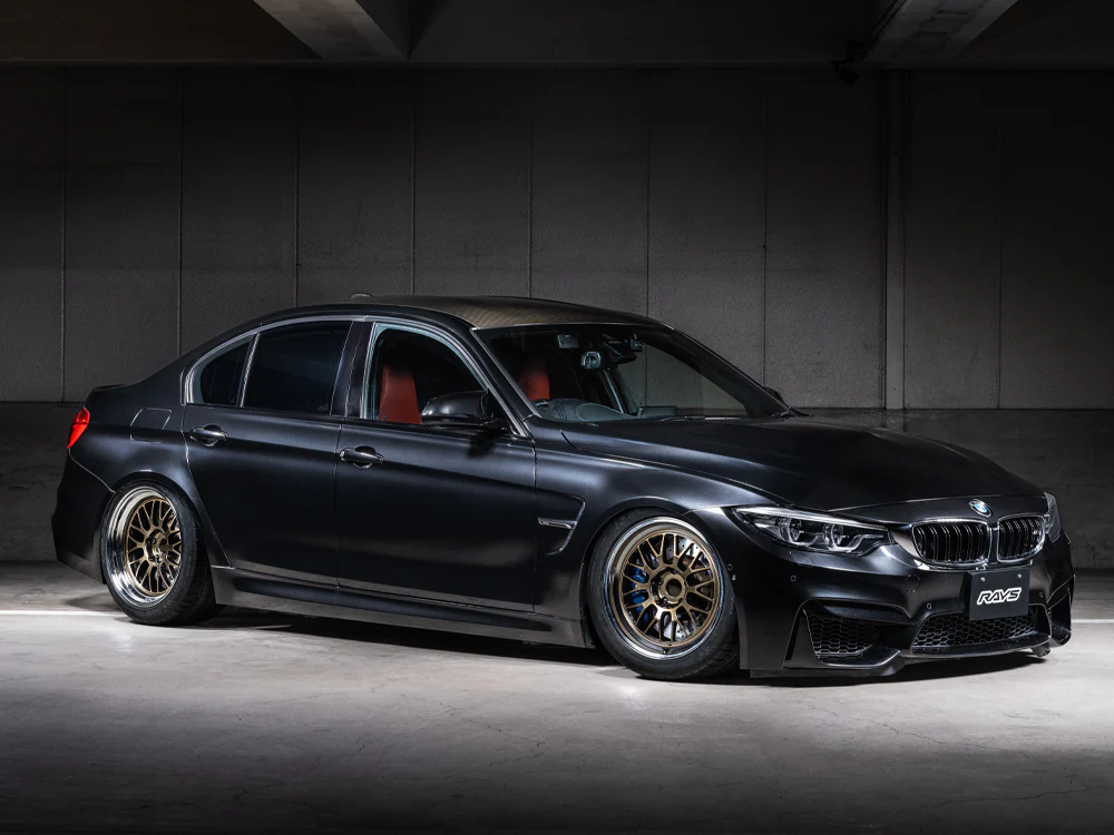 Volk Racing 21A - 18x10.5 / +22 / 5x120 - Mag Blue / Rim DC (BMW E90 M3 / E92 M3 / E93 M3 Fitment) *Set of 4* - Image 7