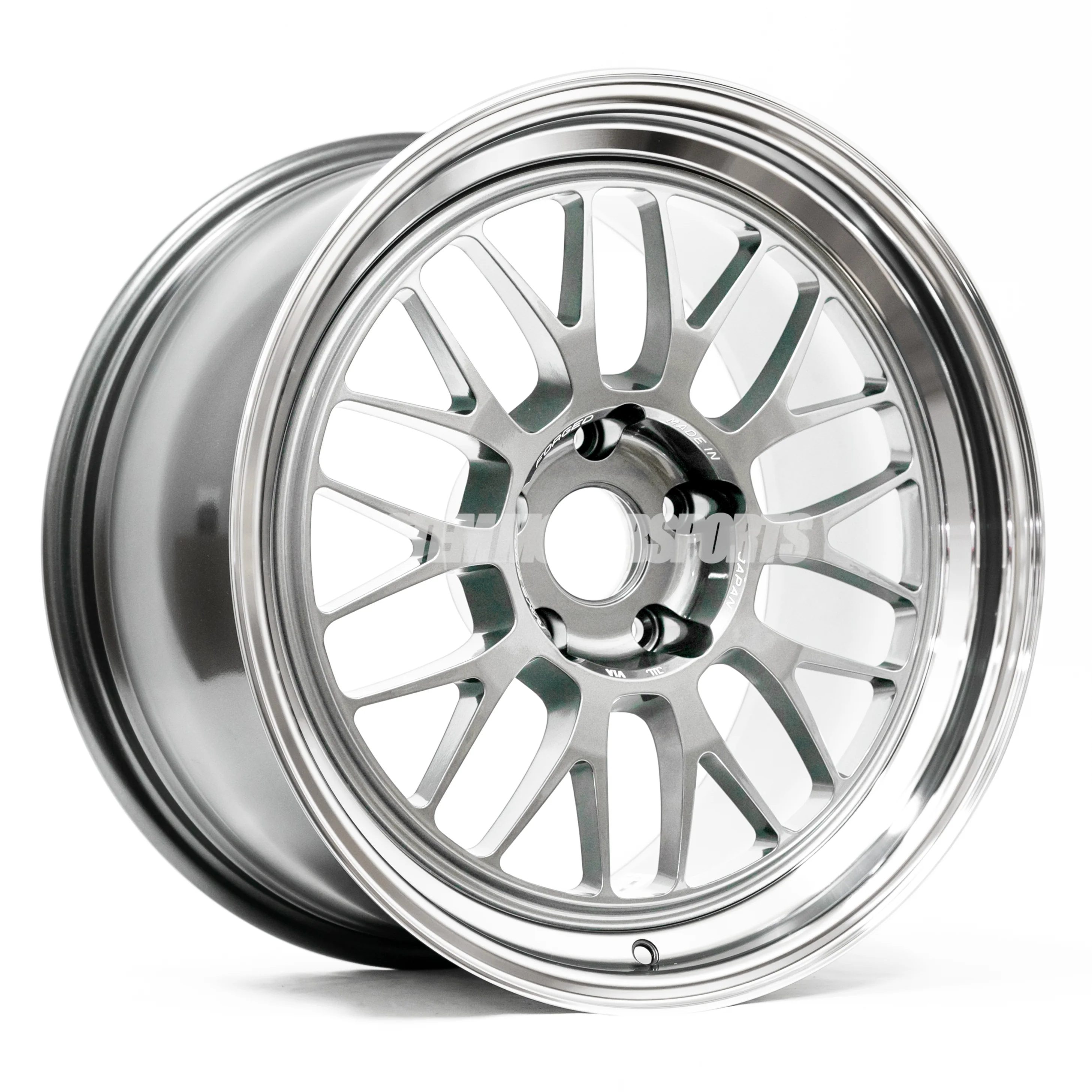 Volk Racing 21A - 18x10.5 +30 5x120 - Silver / Rim DC (BMW F80 M3 / F82 M4 / F87 M2 Fitment) *Set of 4* - Image 13