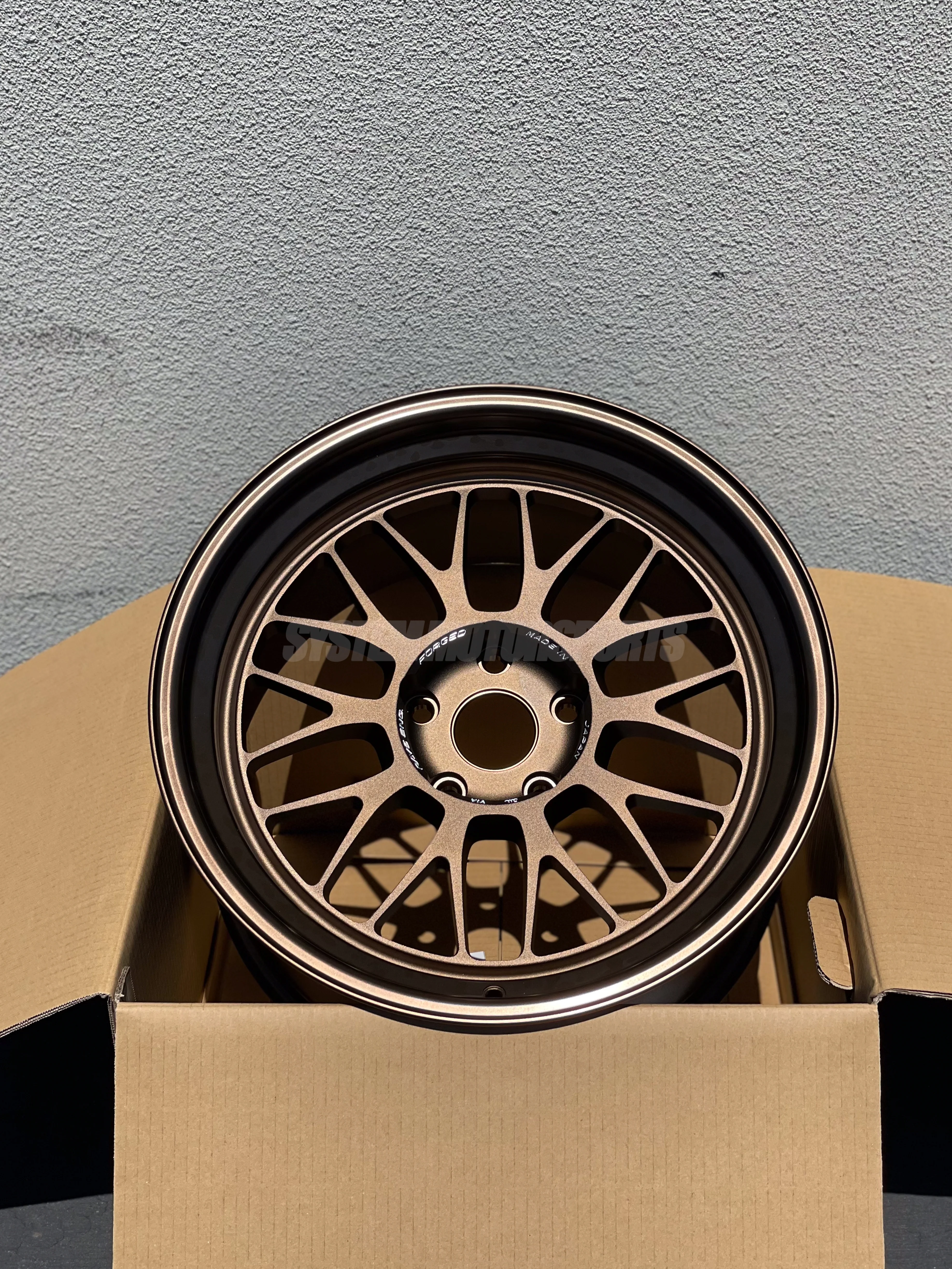 Volk Racing 21A - 18x9.5 / 18x10.5 / 5x112 - Bronze Almite (A9x MKV Supra Fitment) *Set of 4* - Image 2