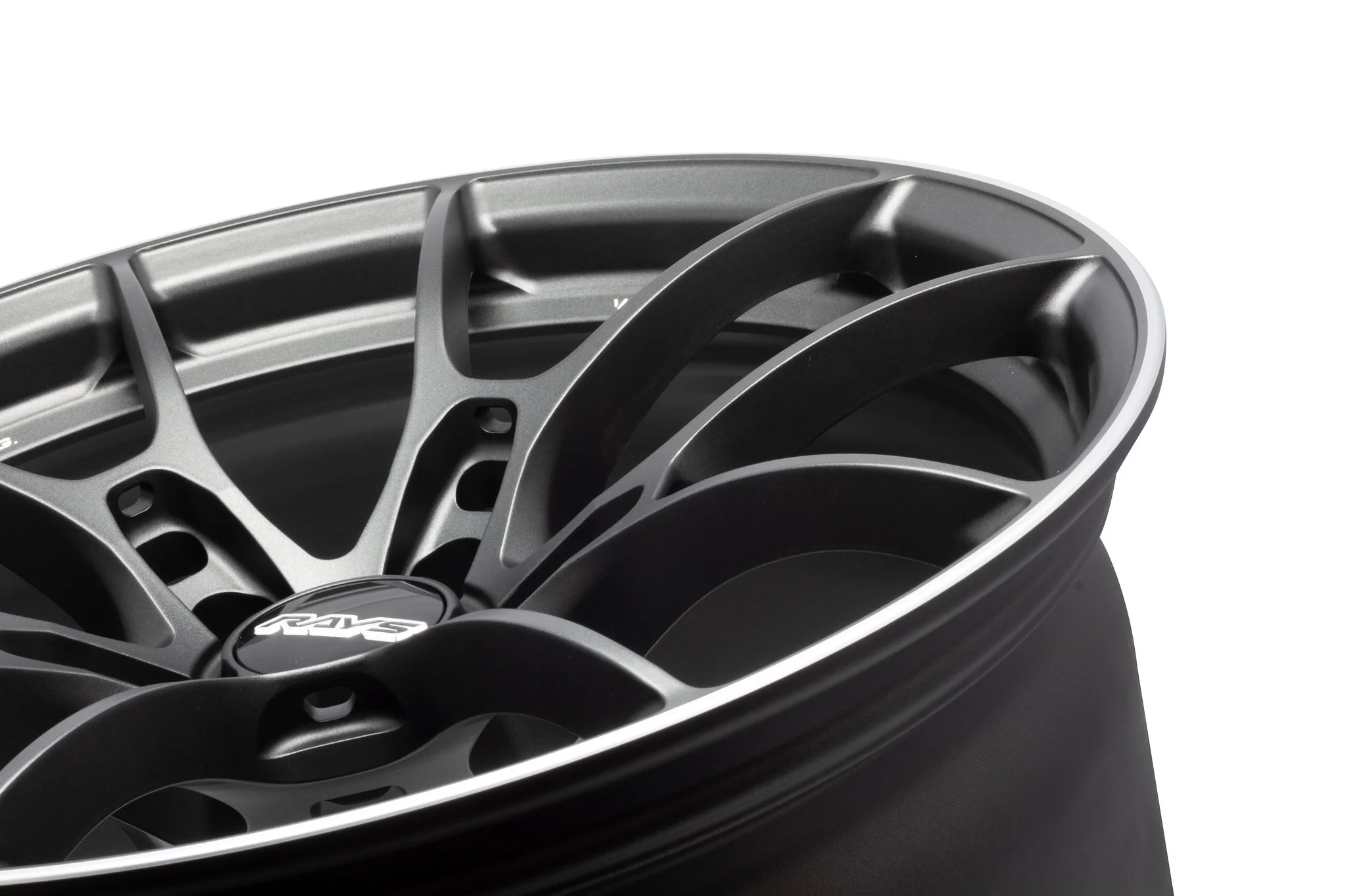 Volk Racing G025 - 19x9.5 / +44 / 5x120 - Matte Gunblack / Rim Edge DC *Set of 4* - Image 3