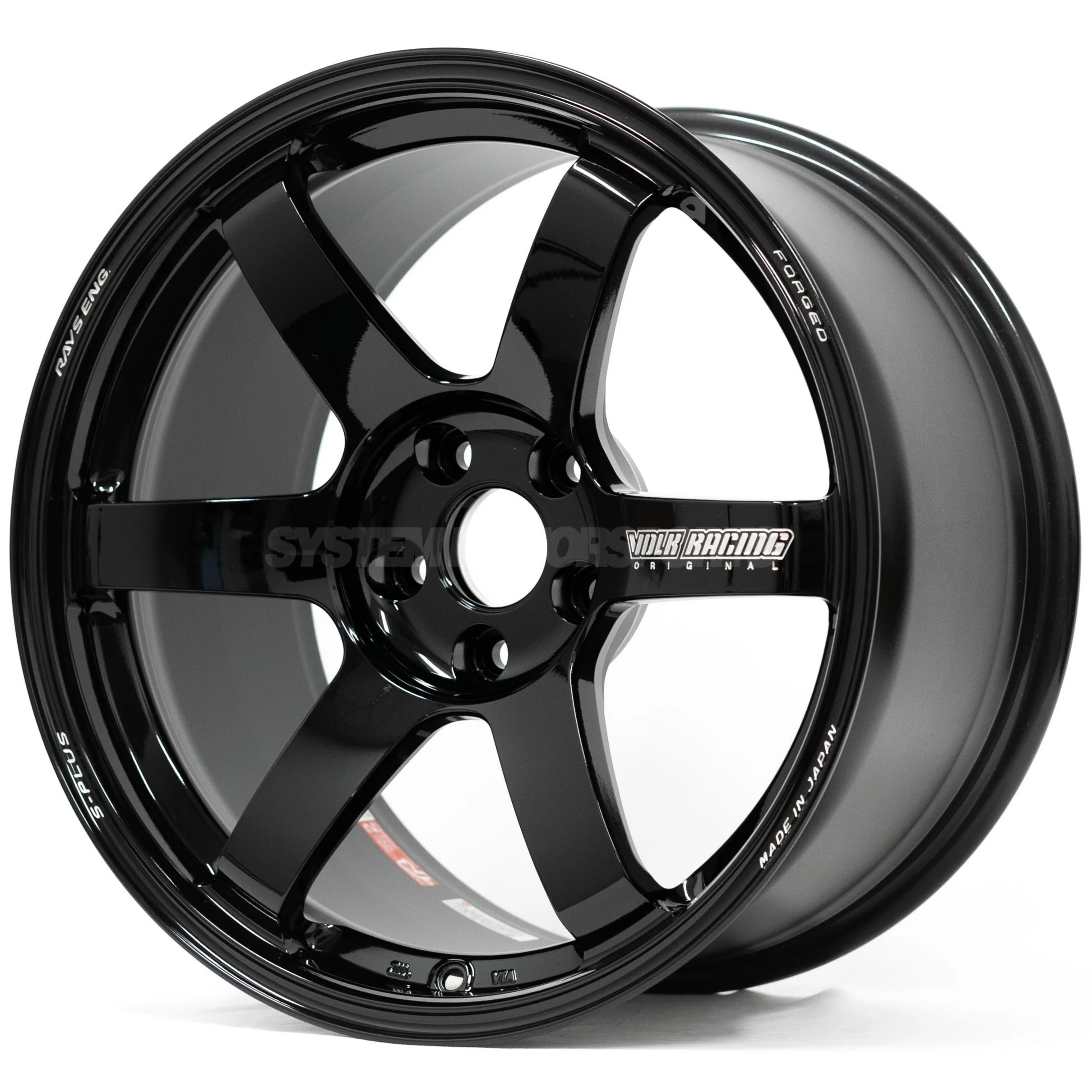 Volk Racing TE37 Saga S-Plus - 18x9.5 +20 / 18x10.5 +20 / 5x120 - Gloss Black (E90 M3 / E92 M3 / E93 M3 Fitment) *Set of 4*