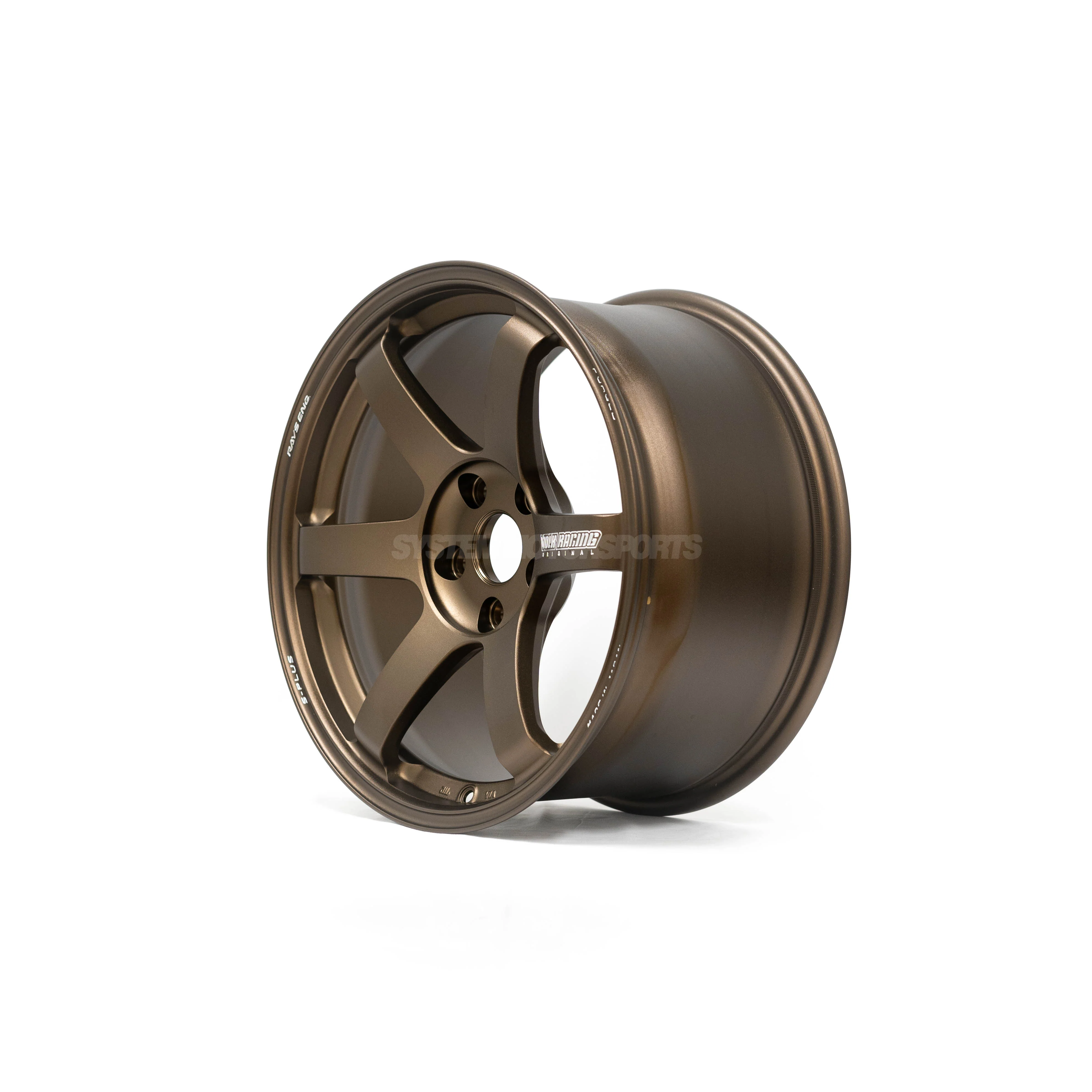 Volk Racing TE37 Saga S-Plus - 18x9.5 / +27 / 5x114.3 - Bronze Almite (Tesla Model 3 Fitment) *Set of 4* - Image 5
