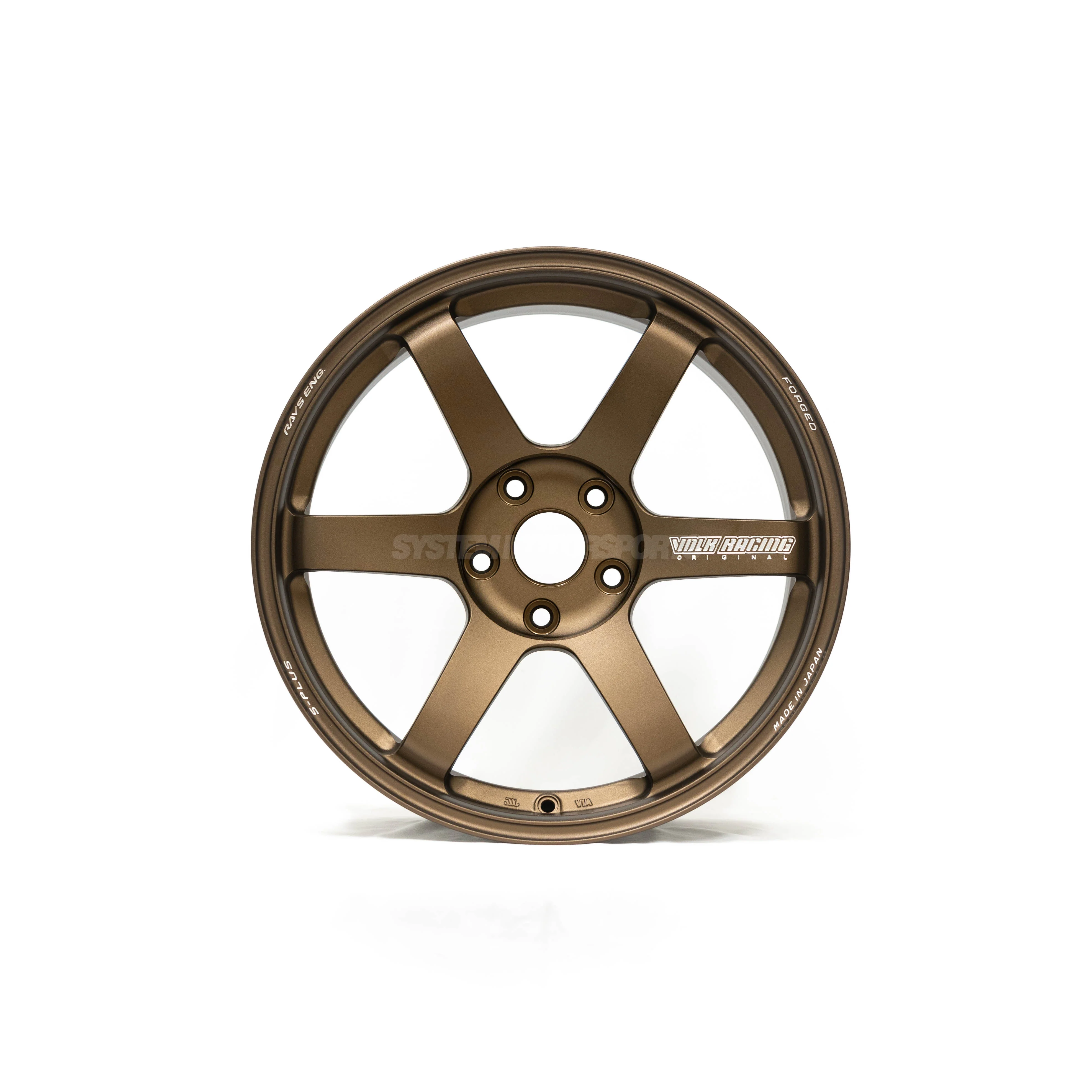 Volk Racing TE37 Saga S-Plus - 18x9.5 / +35 / 5x100 - Bronze *Set of 4* - Image 2